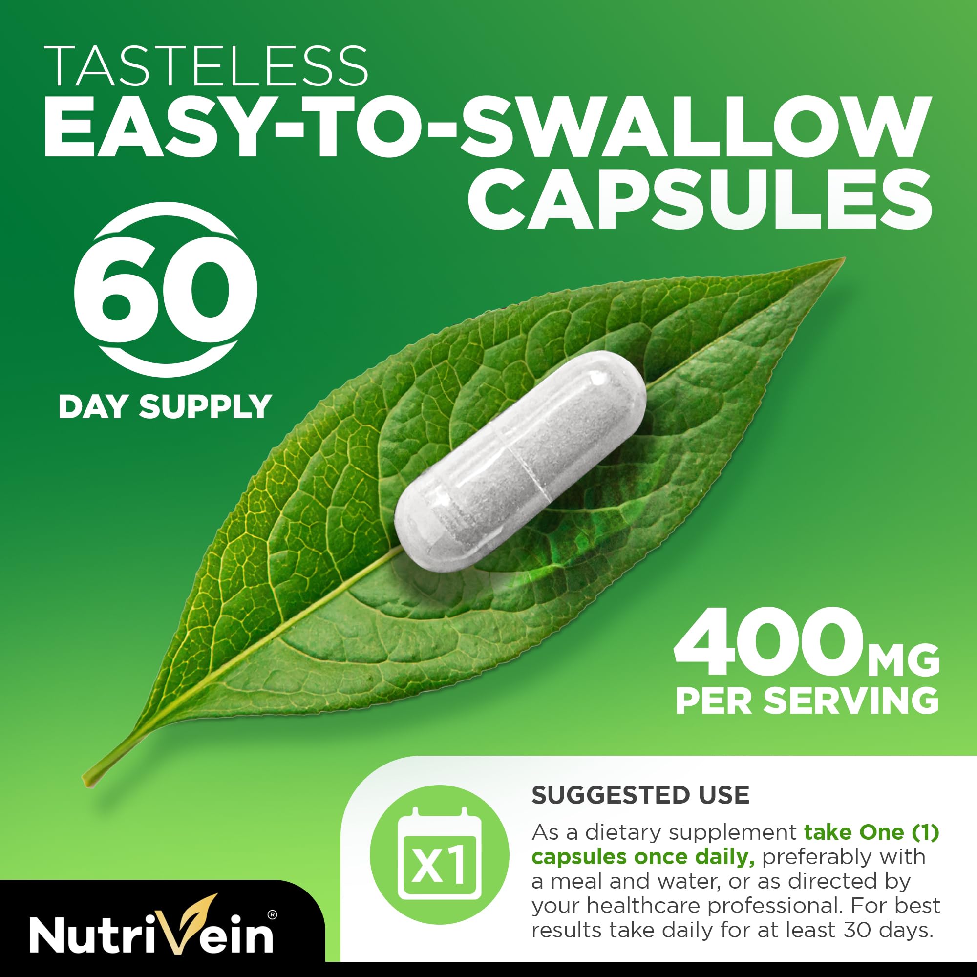Nutrivein Premium DIM Supplement 400 mg Daily - 120 Servings (120 Capsules): Diindolylmethane for Women and Men - Plus Bioperine - Estrogen Supplement - Menopause and Middle Age Support Nutrivein buy supplements canada