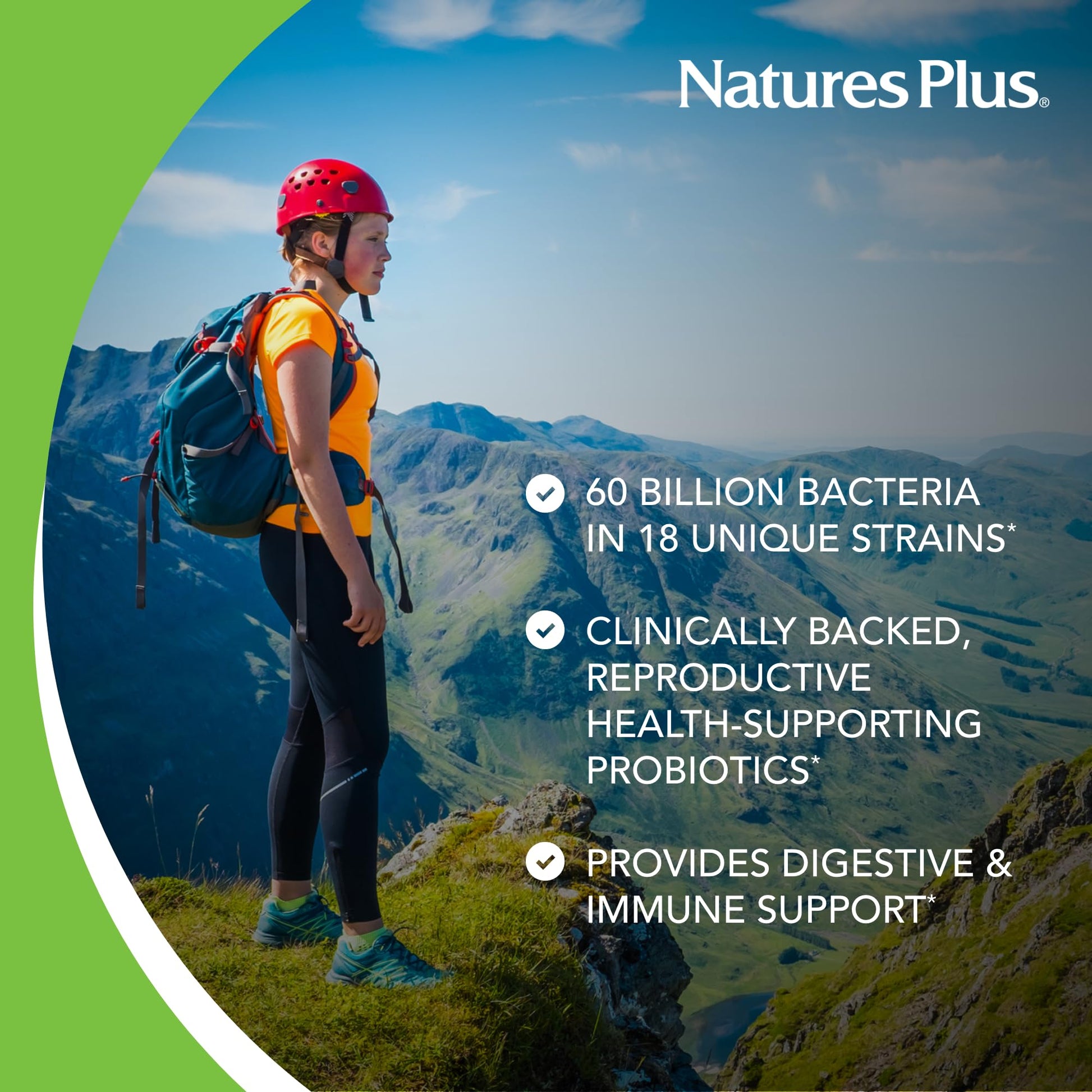 NaturesPlus GI Natural Probiotic Women - 30 Capsules - Digestive & Immune Support, Urinary Tract Health - Includes Cranberry - Gluten Free - 30 Servings Nature's Plus buy supplements canada