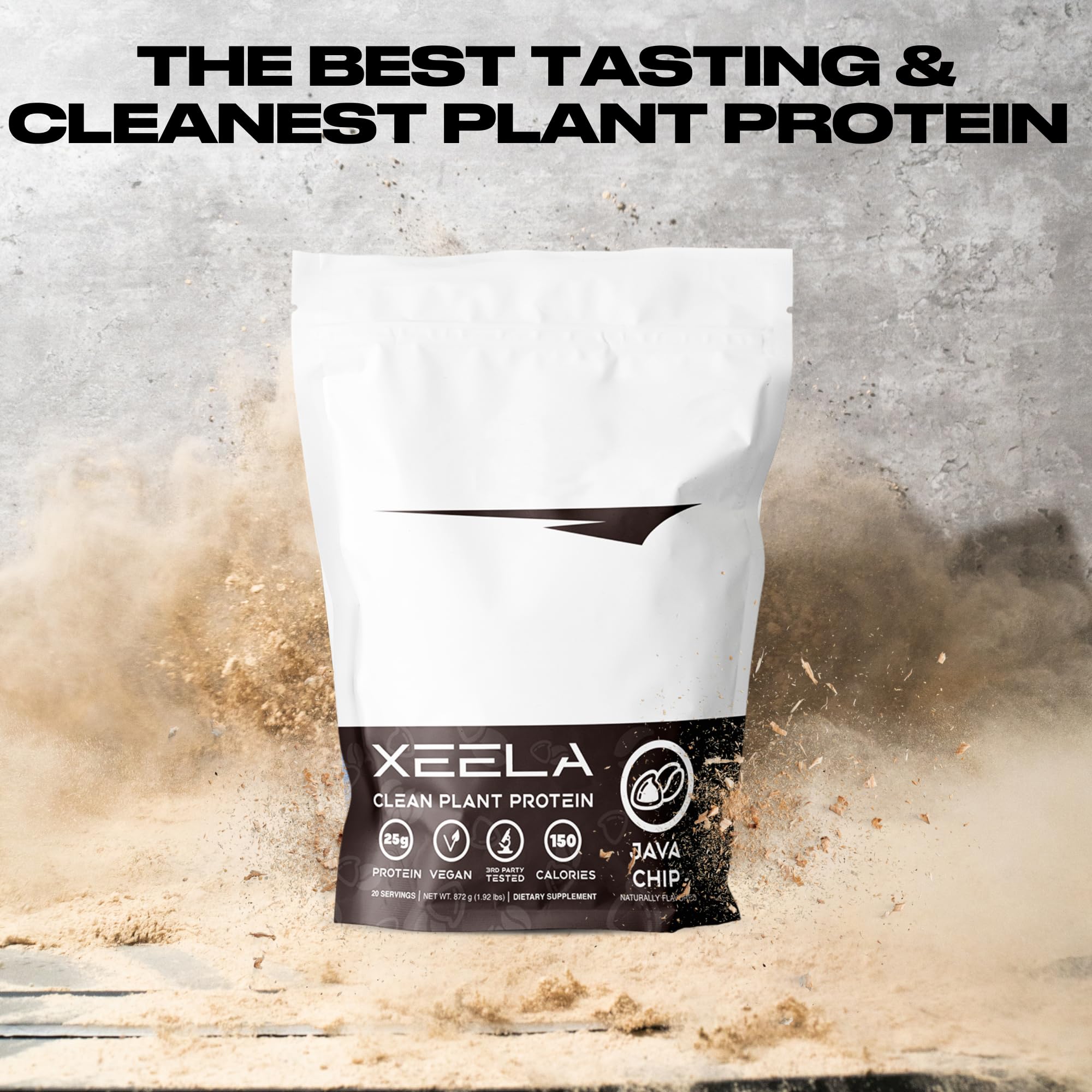 XEELA Plant Based Vegan Protein Powder - Independently Tested - 25g High Protein XEELA buy supplements canada