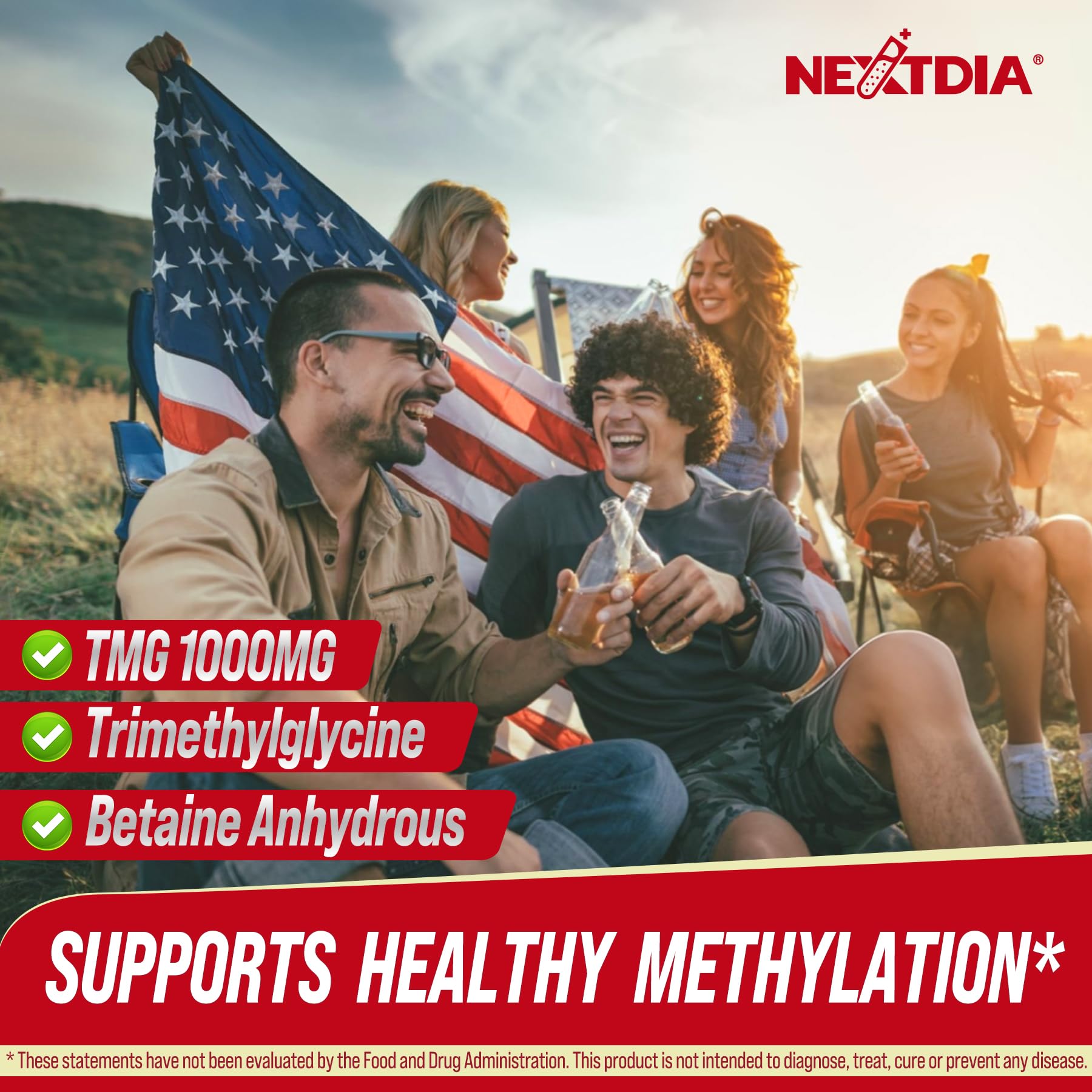 2Pack TMG Gummies 1000mg Betaine Anhydrous + Methylated Multivitamin & B Complex Methylated(Methylfolate B12 B6), Magnesium, Taurine - Essential Trimethylglycine for Homocysteine Levels, Brain, Energy Nextdia buy supplements canada
