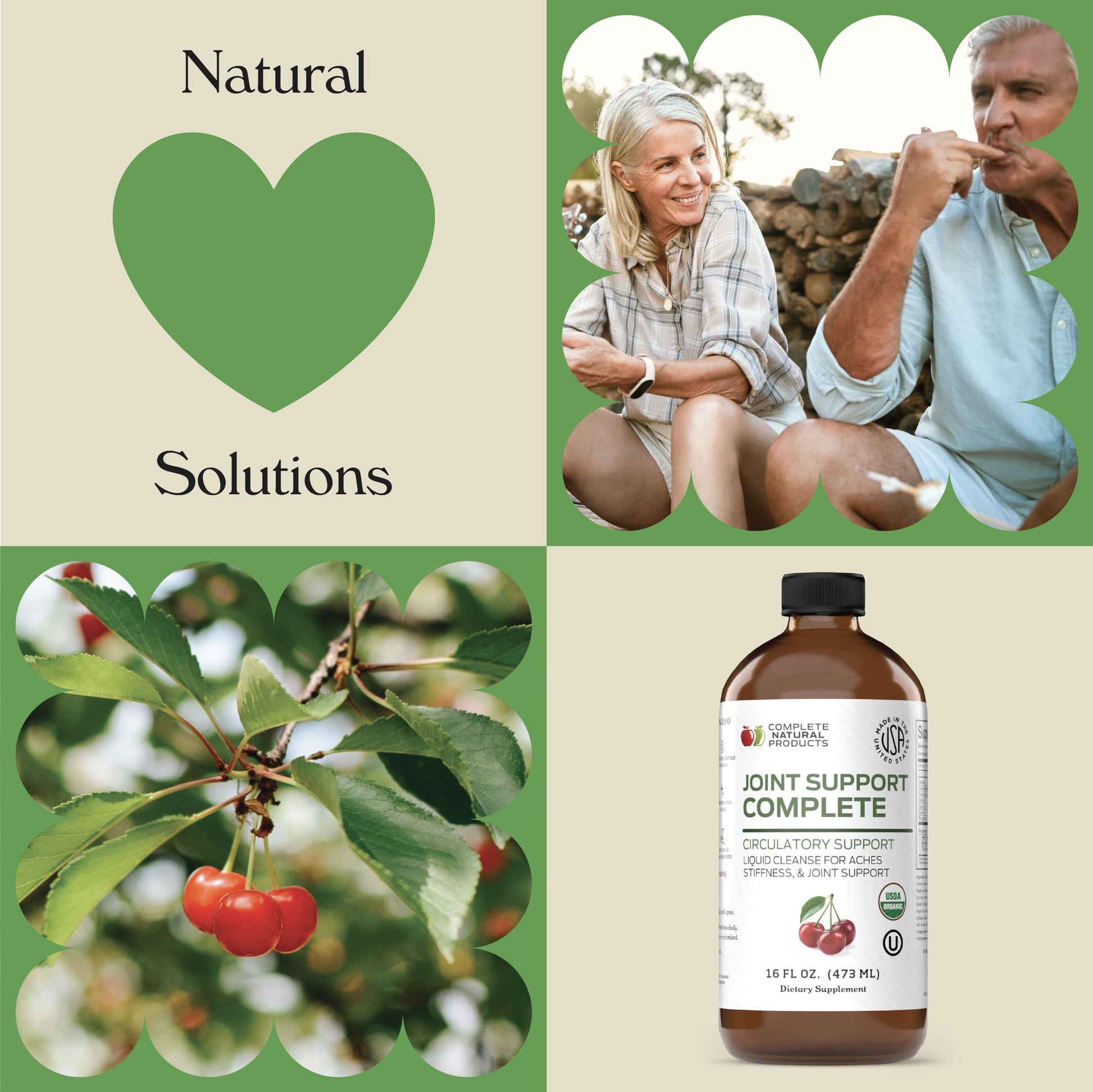 Complete Natural Products Joint Support Complete – 16 Fl Oz Organic Liquid Joint Supplement with Glucosamine Chondroitin MSM – Natural Uric Acid Cleanse & Herbal Joint Health Support for Mobility Complete Natural Products buy supplements canada