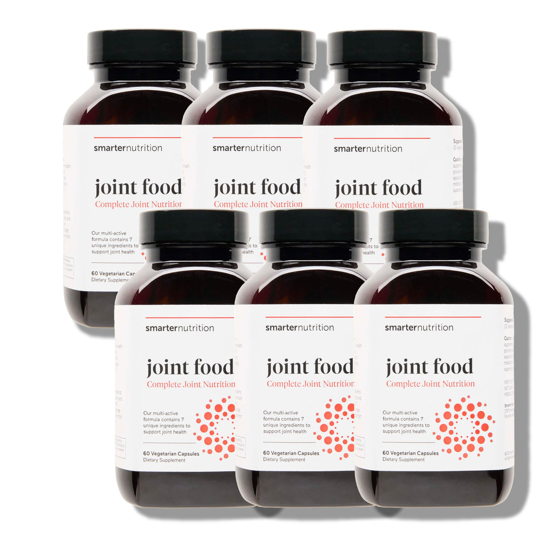 SMARTERNUTRITION Joint Food - Whole-Food Joint Supplement to Support Lubrication & Mobility - Formulated with Collagen Type II, MSM, Vitamin C, Turmeric, Bromelain - 6 Pack[180-Day Supply] SMARTERNUTRITION buy supplements canada