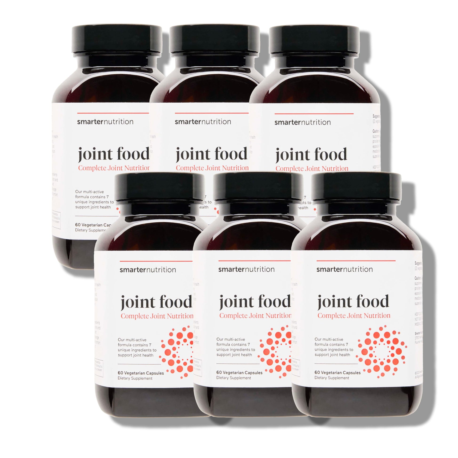 SMARTERNUTRITION Joint Food - Whole-Food Joint Supplement to Support Lubrication & Mobility - Formulated with Collagen Type II, MSM, Vitamin C, Turmeric, Bromelain - 6 Pack[180-Day Supply] SMARTERNUTRITION buy supplements canada
