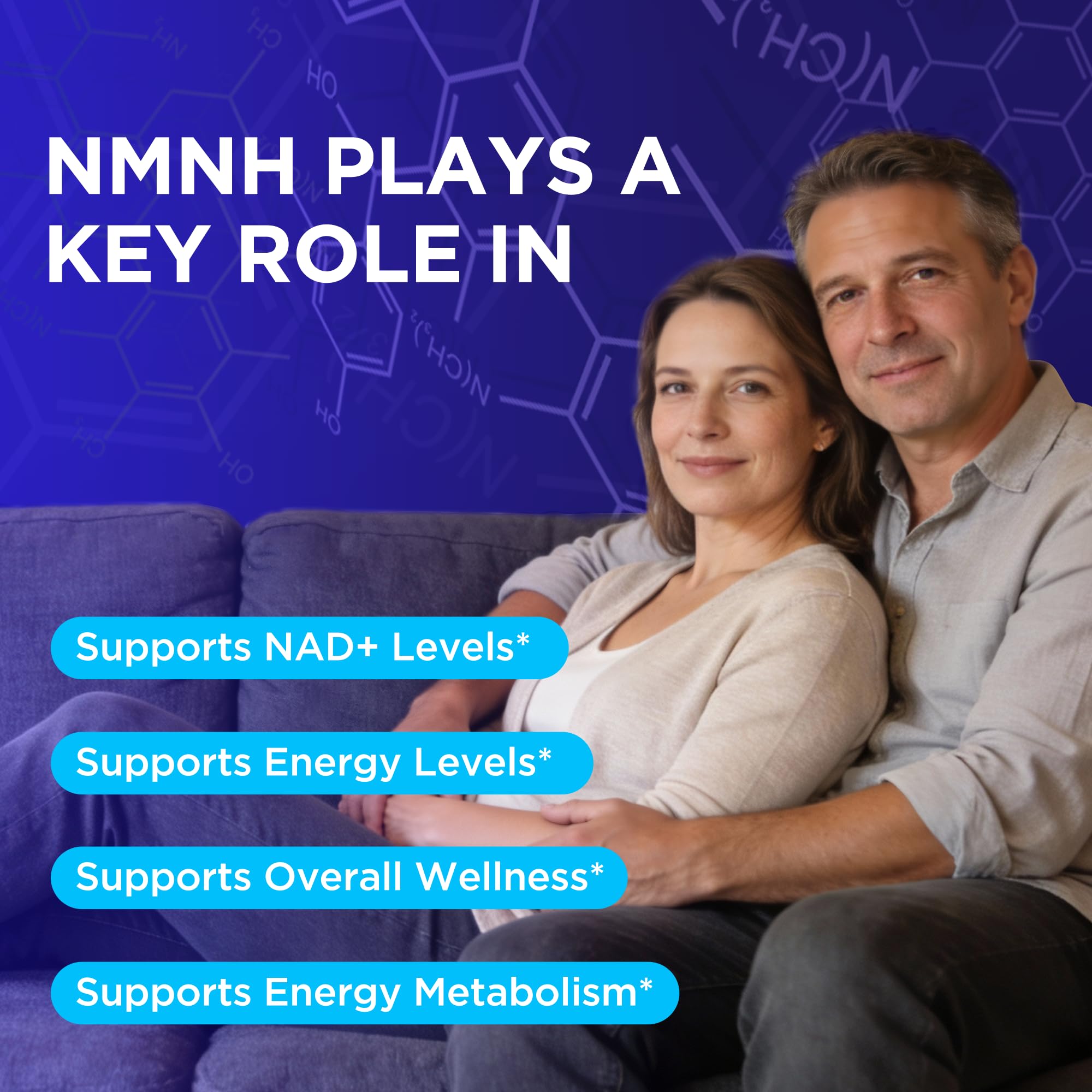 Oneoo NMNH Supplement with NAD Supplement Maximum Potency with Resveratrol & Pterostilbene, CoQ10 & Black Pepper, for Cellular Energy, Anti-Aging Support, Sirtuin Activation & Methylation Support, 120 Oneoo buy supplements canada