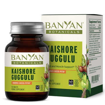 Banyan Botanicals Kaishore Guggulu – Organic Joint Support Supplement – Traditional Blend that Supports Healthy Joints, Muscles, and Connective Tissue* – 90 tablets – Non-GMO Sustainably Sourced Vegan Banyan Botanicals buy supplements canada