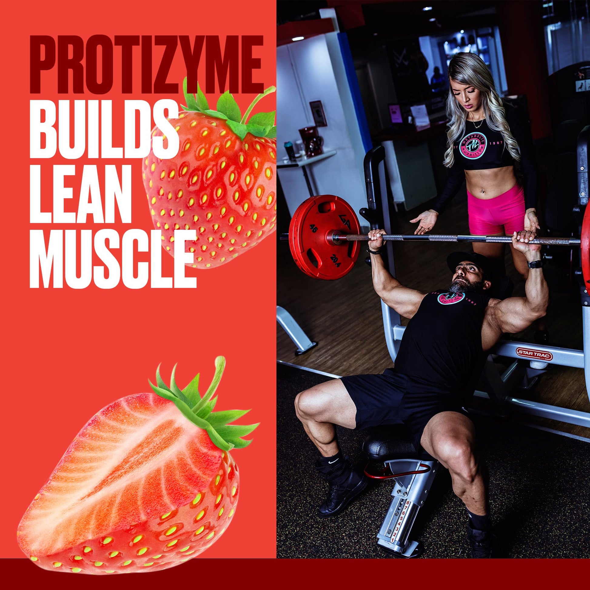 Metabolic Nutrition, Protizyme, 100% Whey Protein Powder, High Protein, Low Carb Metabolic Nutrition buy supplements canada