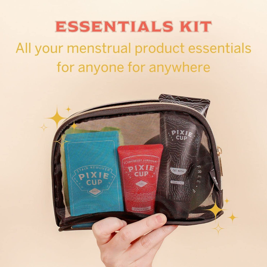 Pixie Cup Menstrual Cup Cleaner Kit - Sterilizer Wash, Public Restroom Carry Cup, 20 Wipes Pixie Cup buy supplements canada