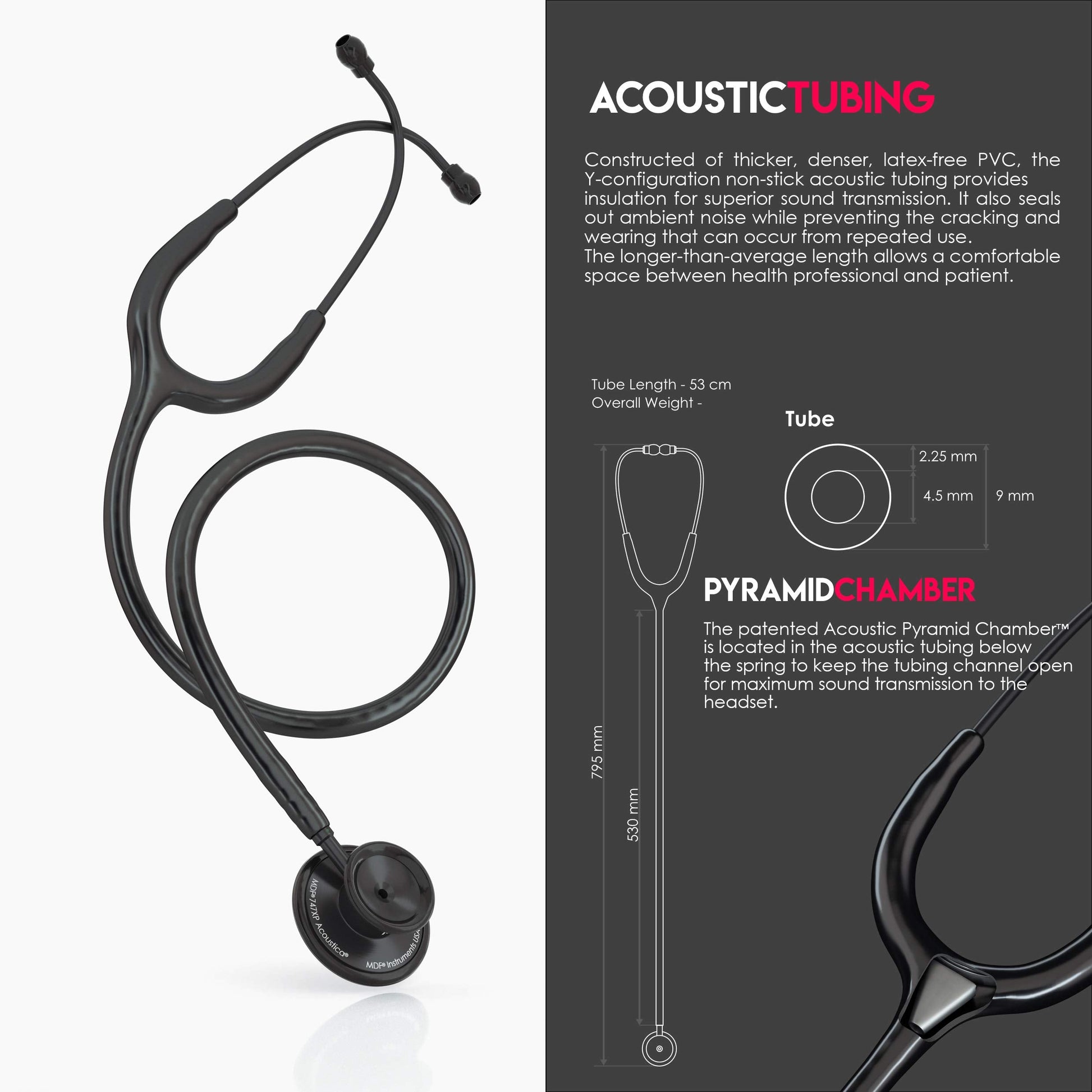 MDF Acoustica Lightweight Stethoscope for Doctors, Nurses, Students MDF Instruments buy supplements canada