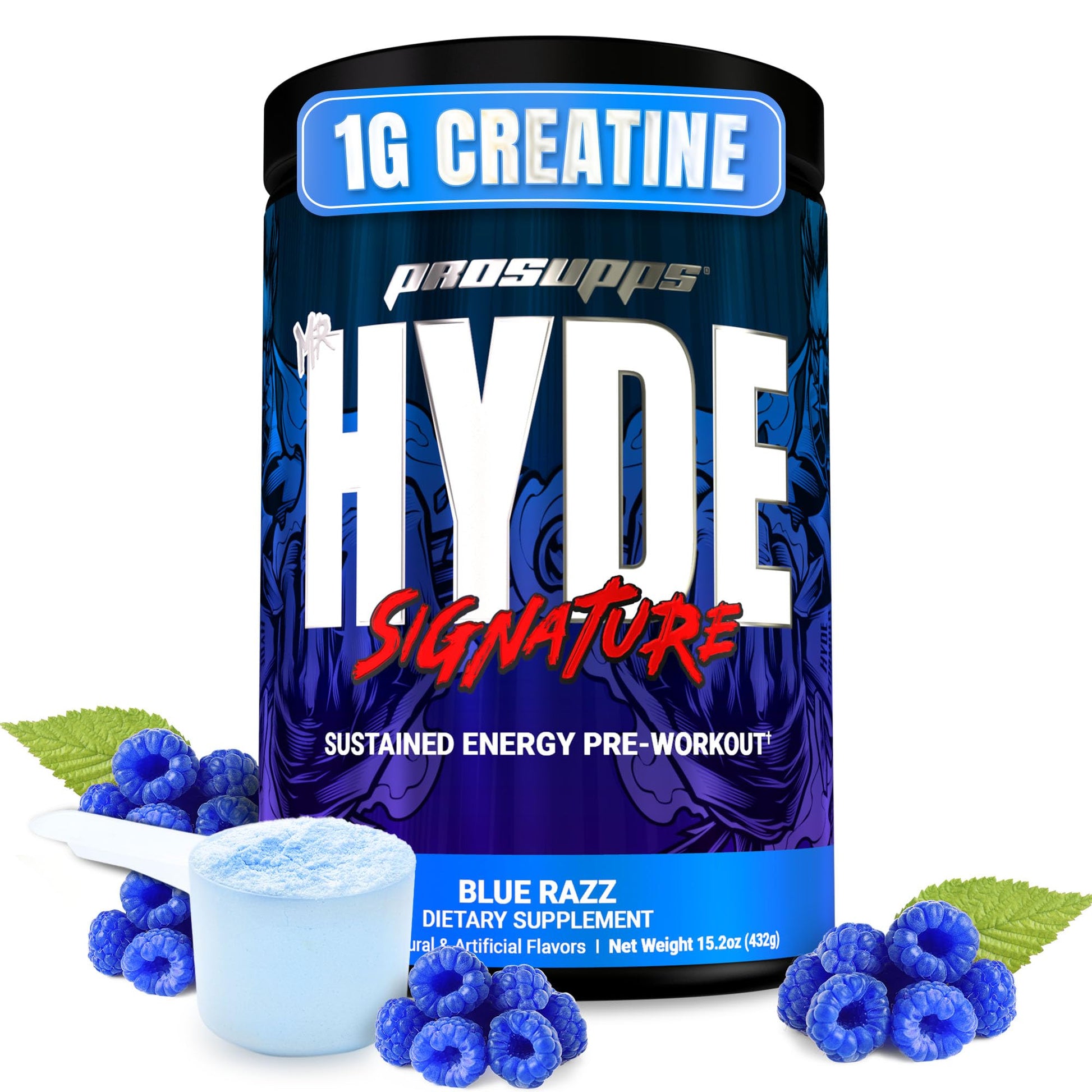 ProSupps Mr. Hyde Signature Pre Workout Powder with Creatine, Beta Alanine & Caffeine - Performance, Energy & Endurance - Clean Fitness & Gym Supplements ProSupps buy supplements canada