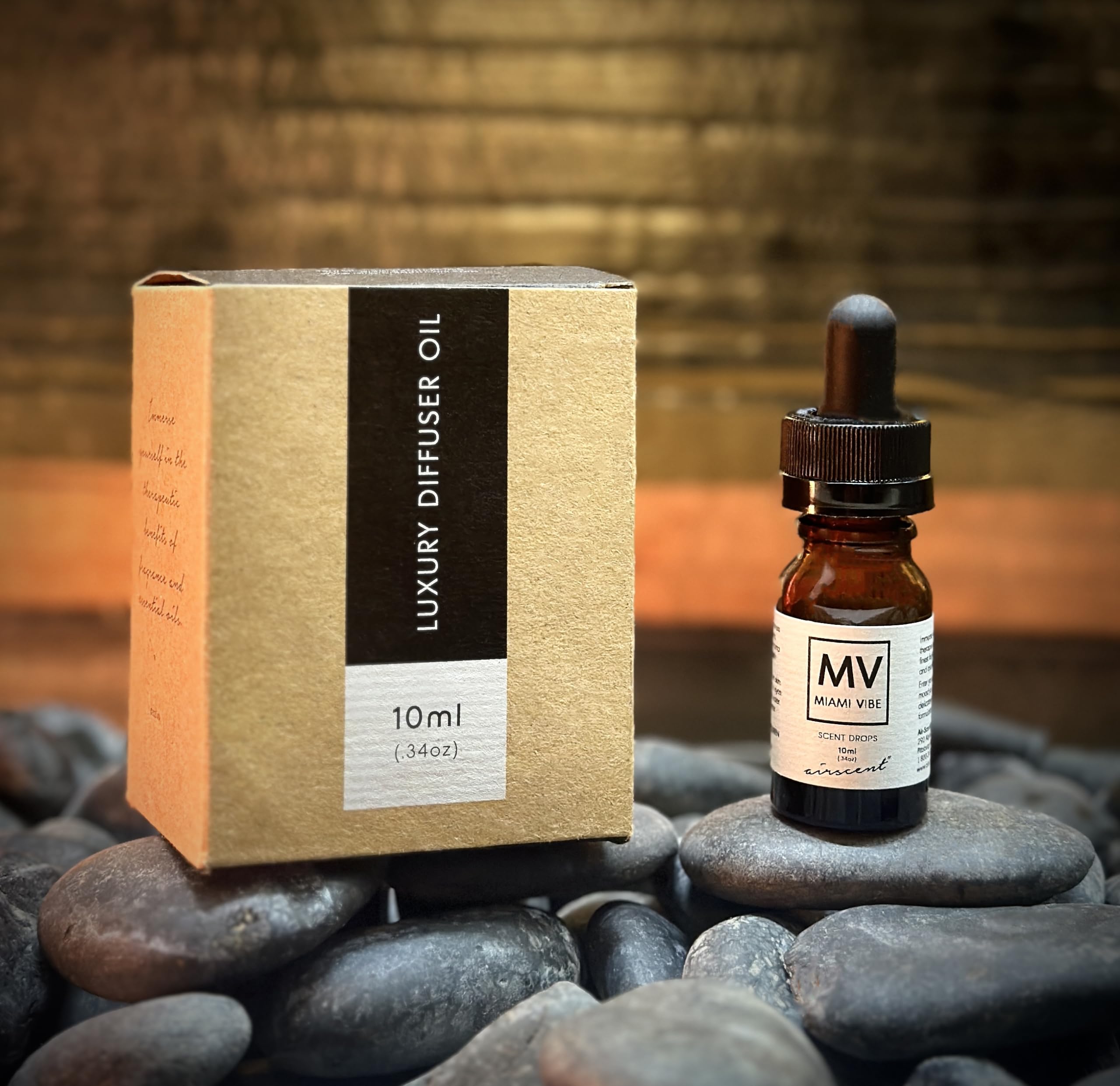 Miami Vibe Diffuser Oil - Air-Scent Fragrance for Aroma Oil Diffusers - 10 Milliliter (.34 fl oz) Bottle Air-Scent buy supplements canada
