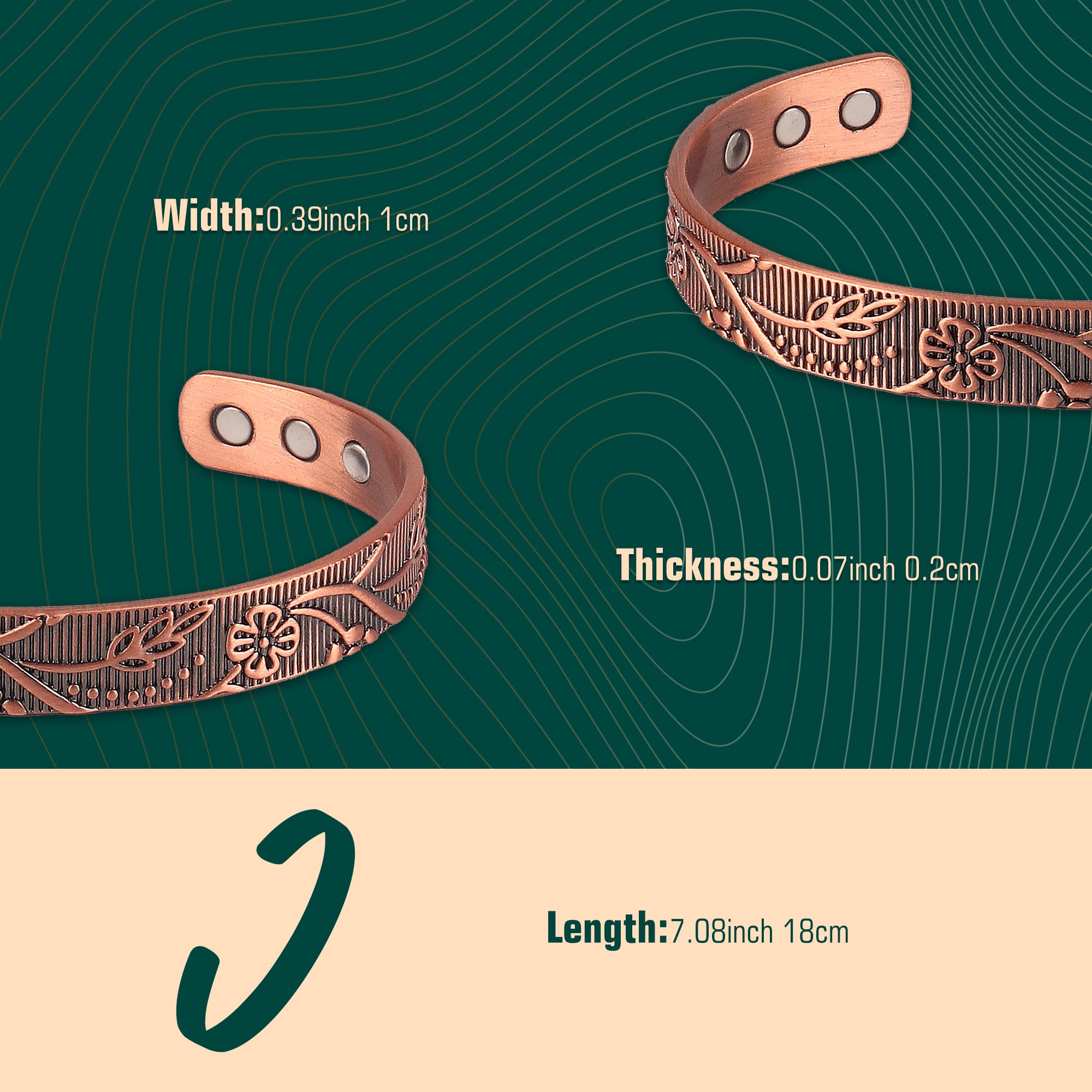 FASCIO Copper Bracelets and Copper Ring for Women Men,Adjustable Magnetic Lymphatic FASCIO buy supplements canada