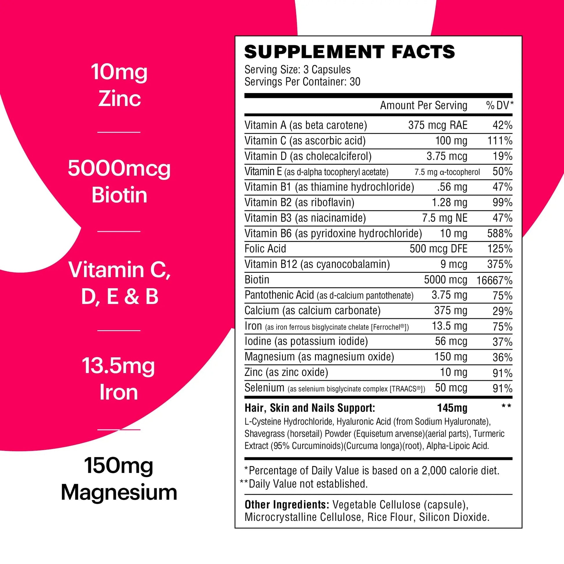 Wellthy Her Women's Daily Vegan Multivitamin for Women, Natural Ingredients for Healthy Hair, Skin, & Nails with Essential Micronutrients (30 Day) Wellthy buy supplements canada