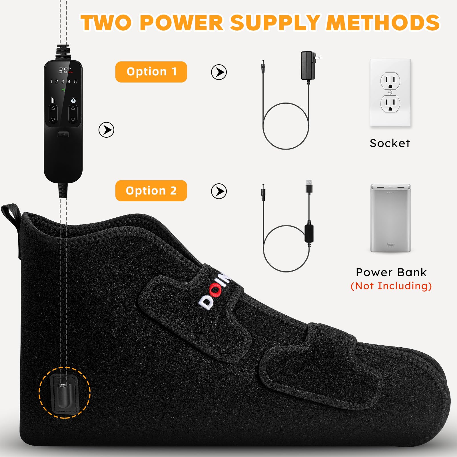 Doinart Red Light & Infrared Therapy for Feet—Infrared Light Therapy Feet for Neuropathy Shoe Wraps Toes Doinart buy supplements canada