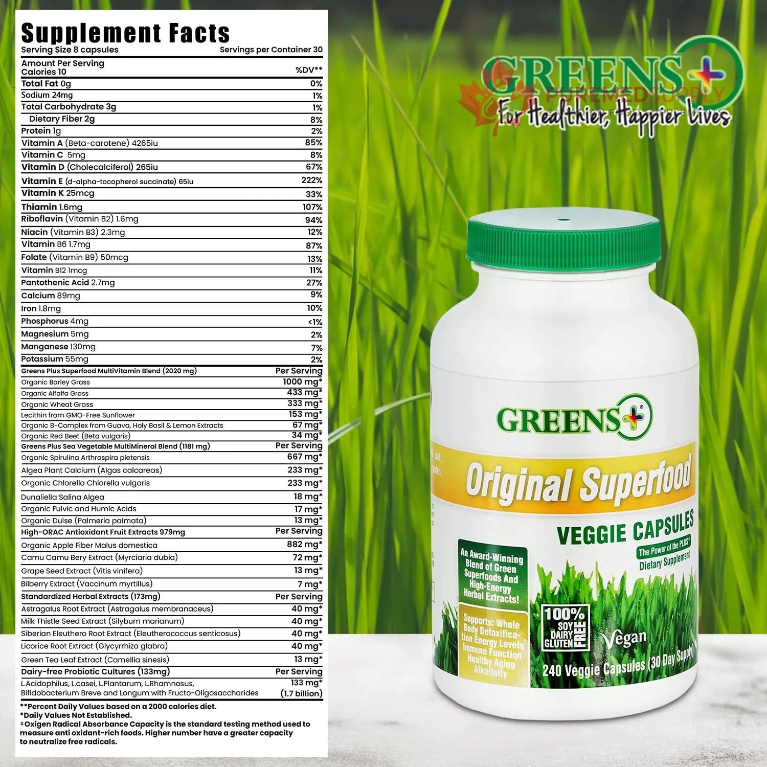 Greens+ Organic Reds Superfood Powder Organic Super Veggie Capsules Greens+ buy supplements canada