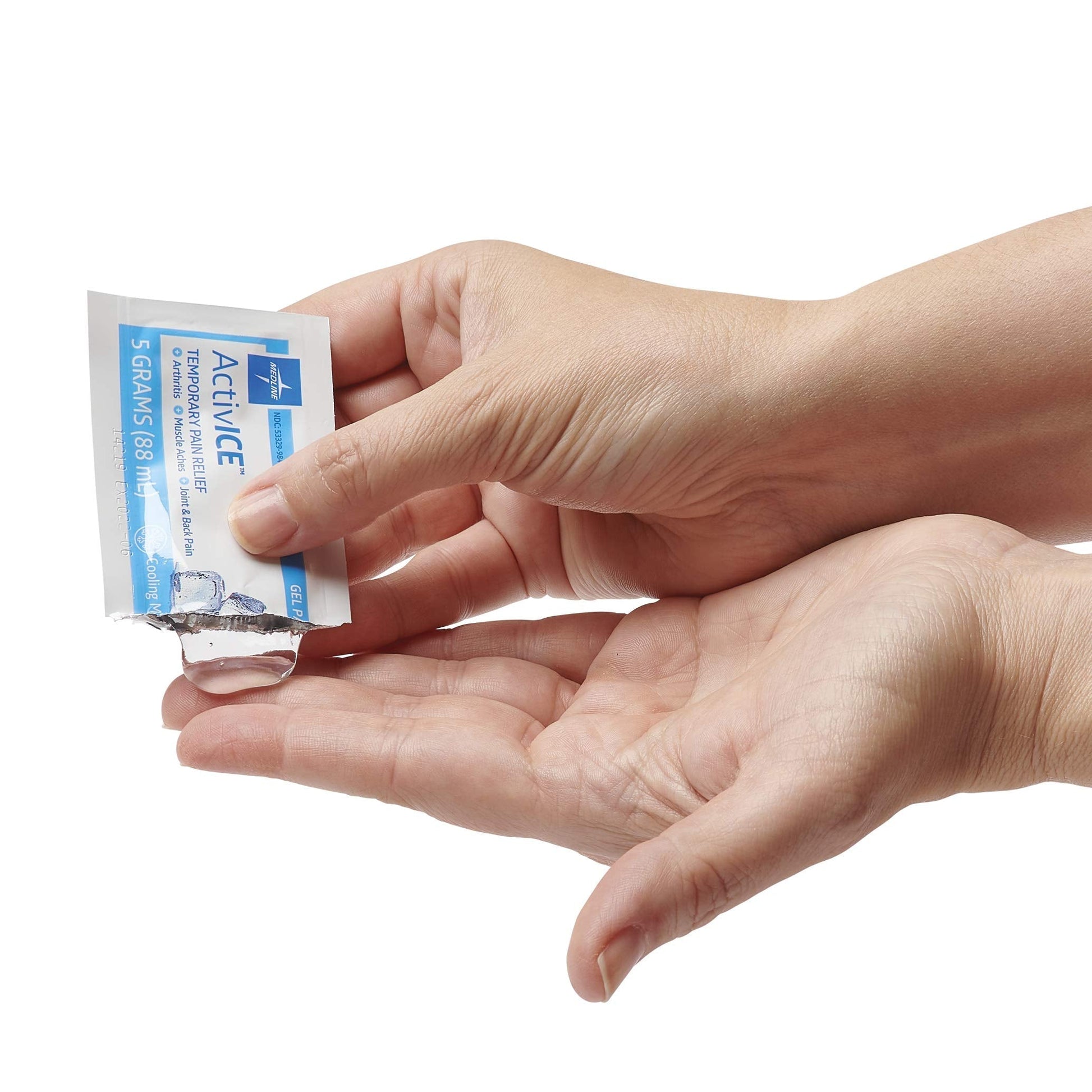 Medline ActivICE Topical Pain Reliever Gel, Great for Arthritis, Muscle Aches and Back Injuries, 5 grams - 100 Packs Medline buy supplements canada