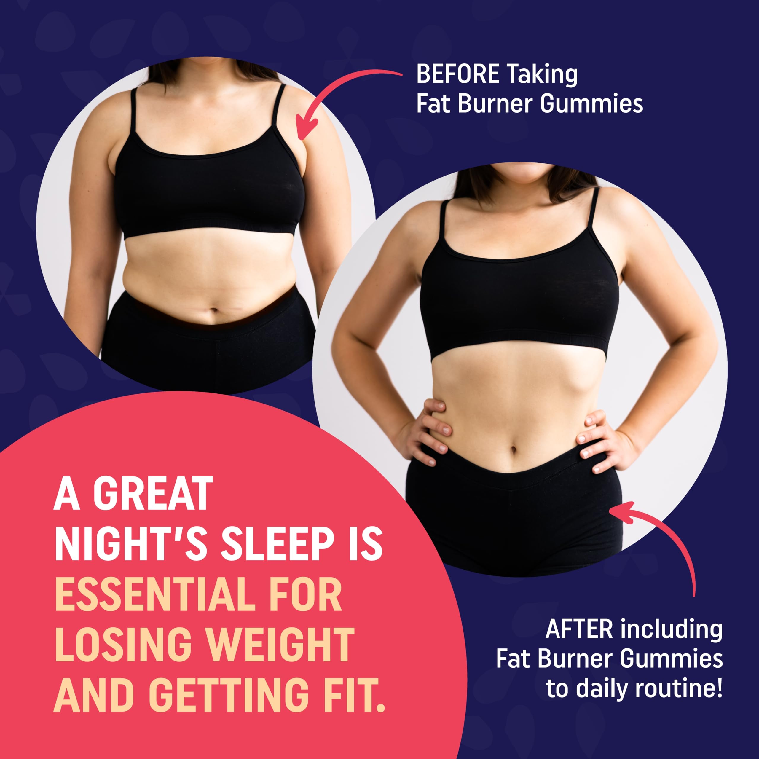 Sugar-Free Night Time Fat Burner Gummies for Sleep & Weight Loss Support | Hunger MAV NUTRITION buy supplements canada
