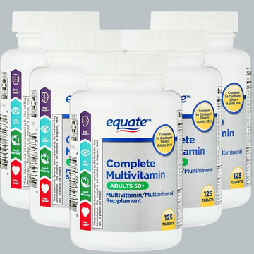 Equate Adult 50+ One Daily Complete Multivitamin Multimineral Supplement Tablets, Healthy Brain Aus Healthcare buy supplements canada