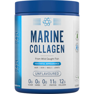 Applied Nutrition Marine Collagen Powder - Hydrolysed Collagen Protein, Healthy Skin, Hair, Nails Applied Nutrition buy supplements canada