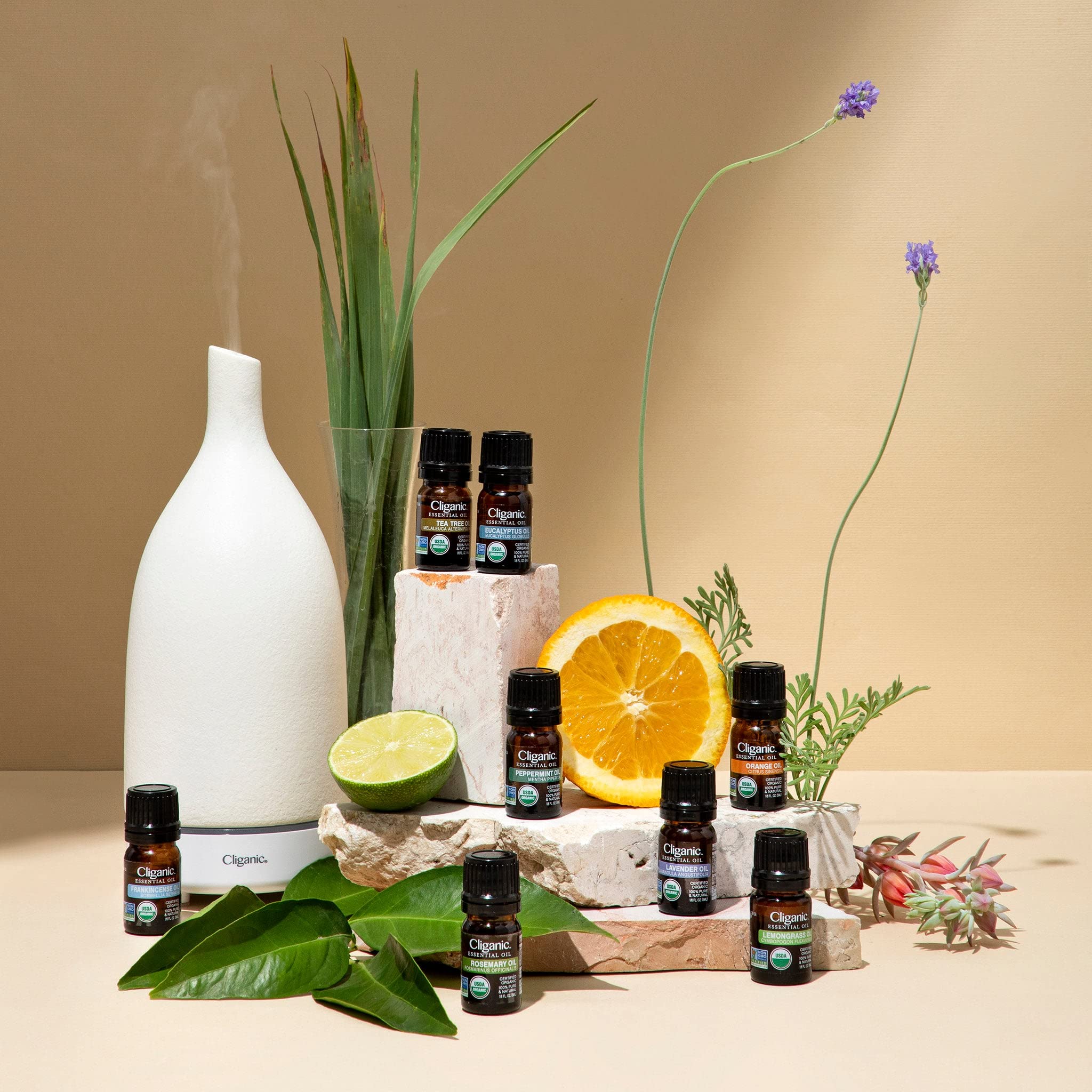 Cliganic USDA Organic Sweet Orange Essential Oil, 4oz - 100% Pure Natural for Aromatherapy Diffuser Cliganic buy supplements canada
