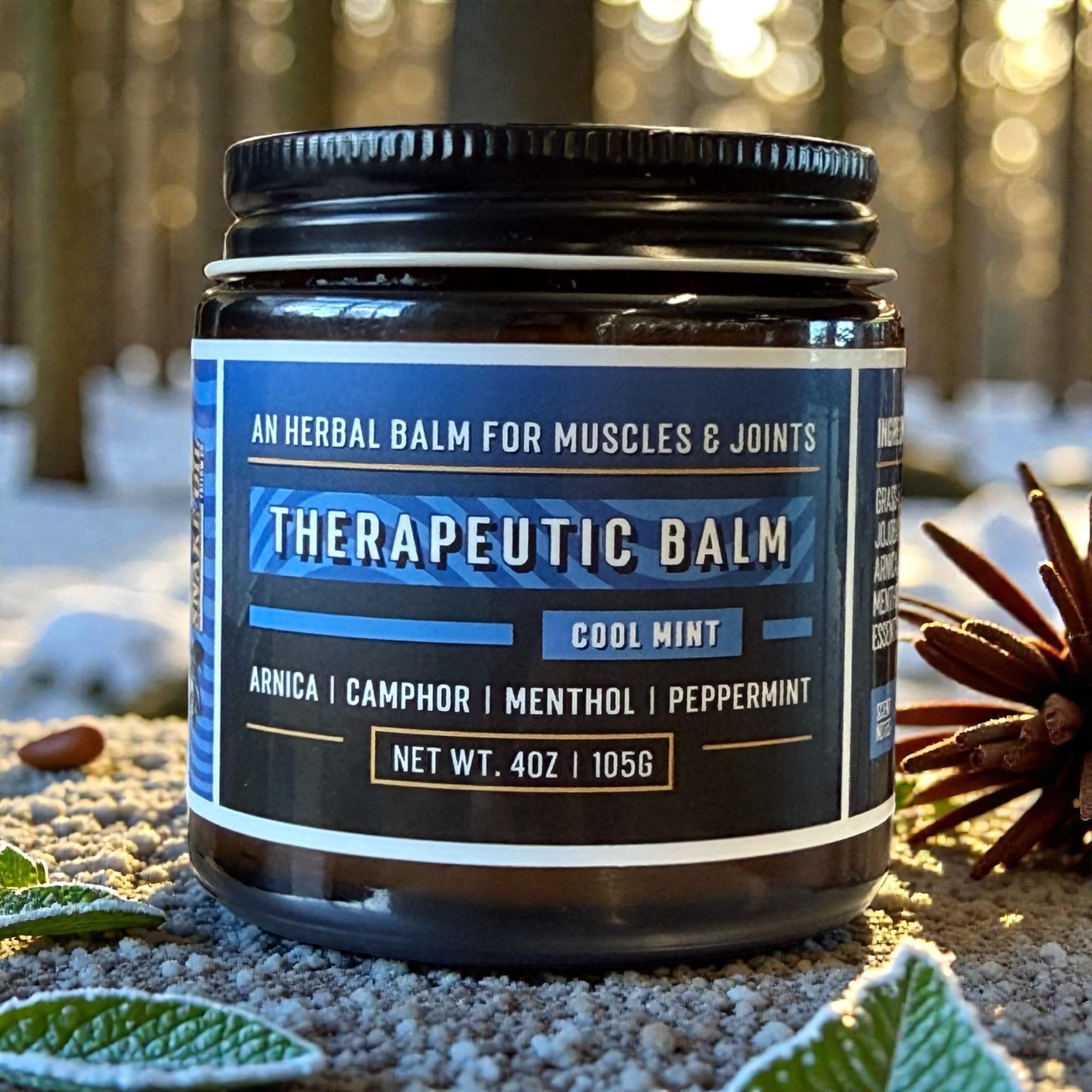 Muscle & Joint Therapeutic Tallow Balm - Made in Utah, USA - Arnica, Camphor, Menthol, Peppermint - Great for Pain, Soreness, Bruising, Stiffness - Grass-Fed Tallow, Jojoba Oil, Beeswax Snake Oil Tallow Co. buy supplements canada