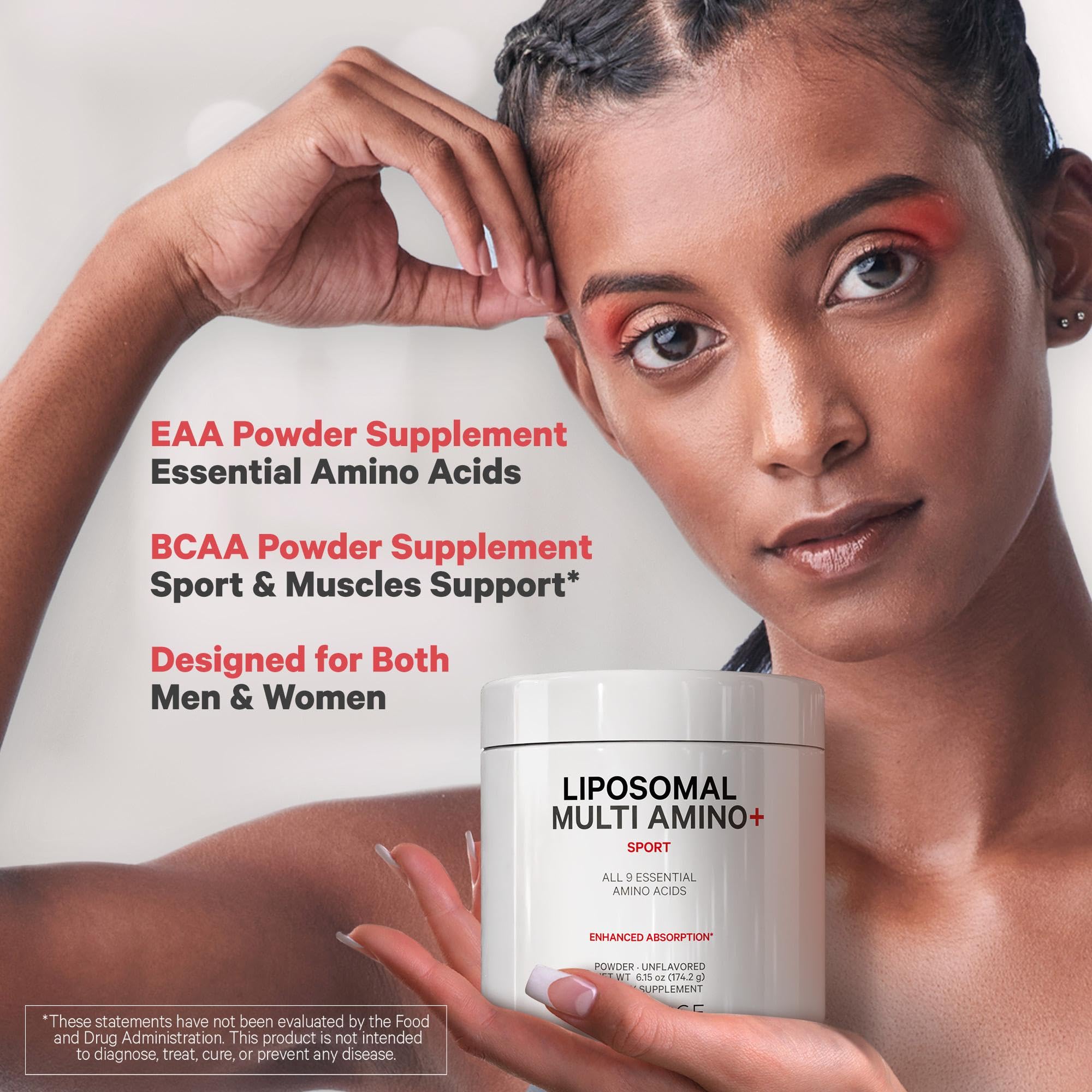 Codeage Liposomal Multi Amino Powder Supplement - BCAA & EAA Supplement All 9 Essential Amino Acids, Branched-Chain Amino Acid, Pre & Post Workout, Unflavored, Liposomal Delivery, Non-GMO, 6.15 oz Codeage buy supplements canada