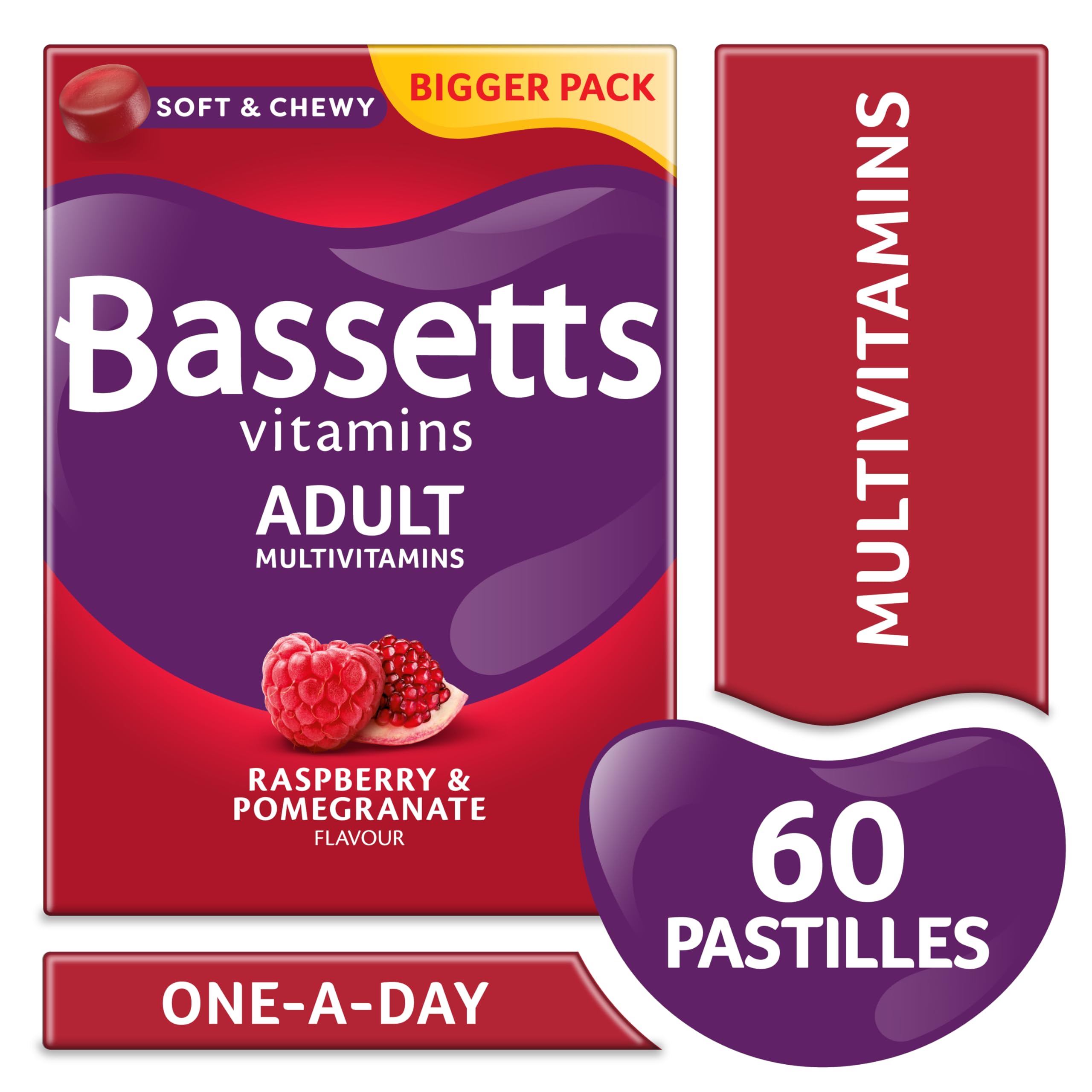 Bassetts Vitamins Adults Multivitamins, 60 Pastilles Bassetts Vitamins buy supplements canada