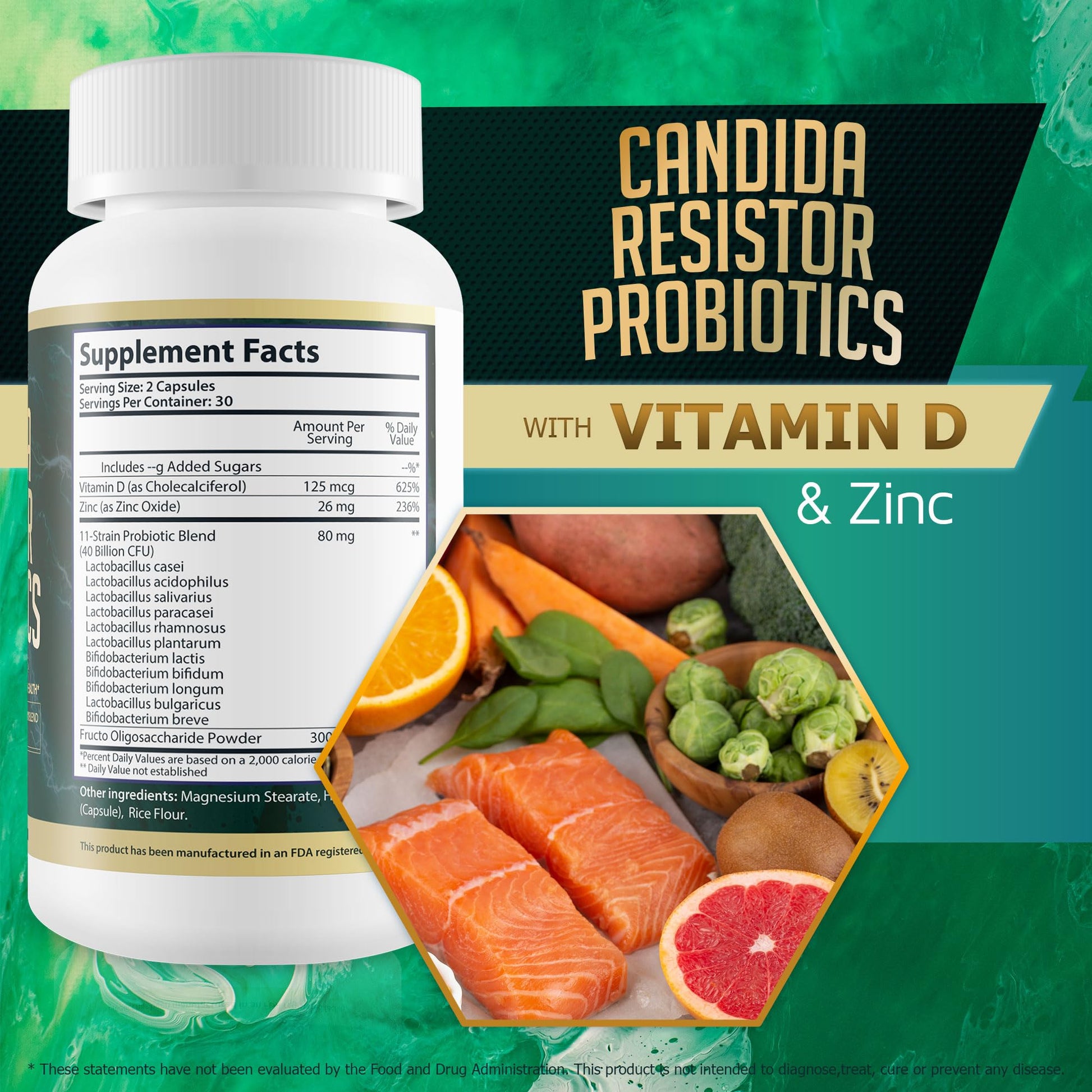 Candida Resistor Probiotics - Our Best Candida Support Capsules - Our Pills for Candida Happy Health Marketplace buy supplements canada