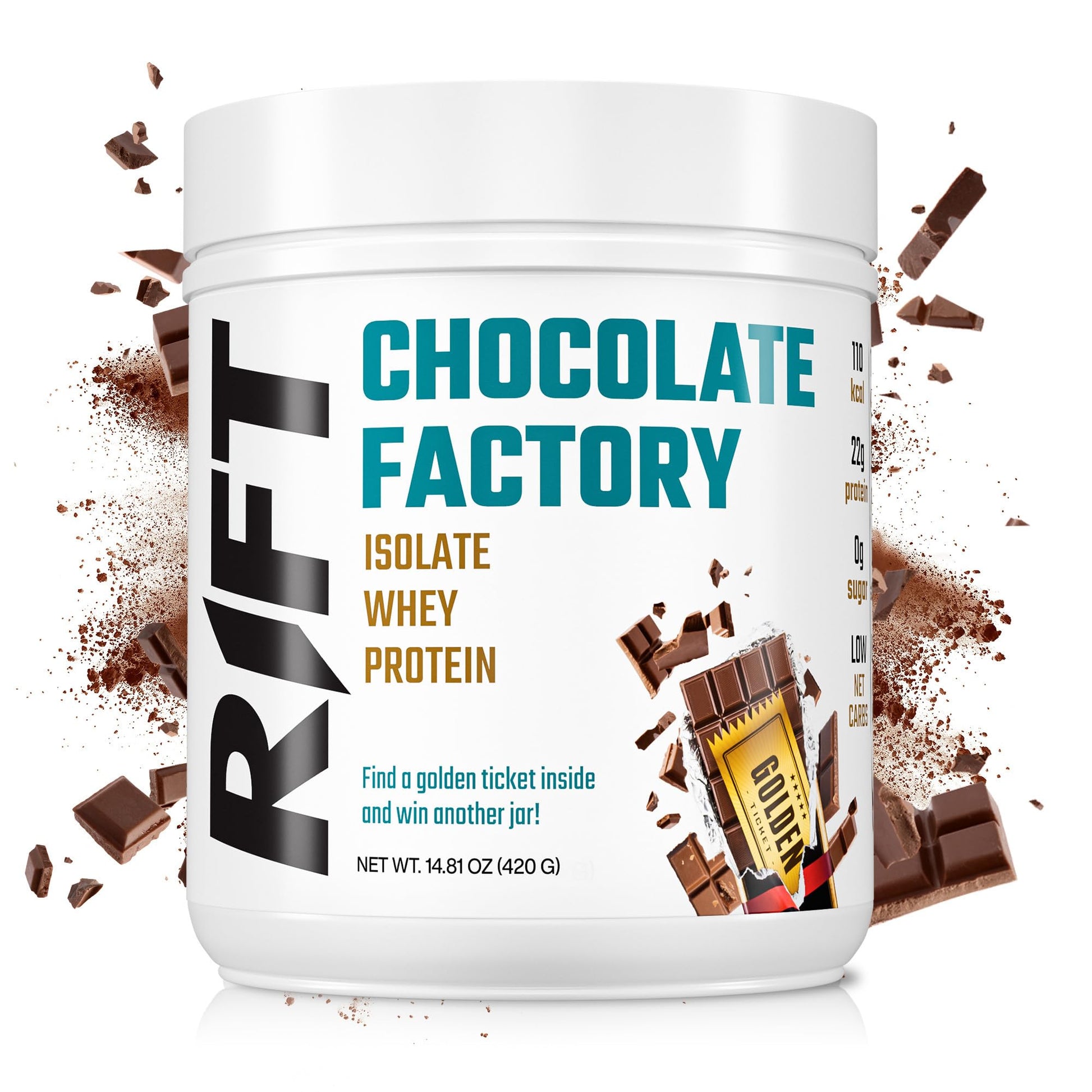 RIFT Chocolate Whey Protein Powder for Adult - Protein Isolate Powder Chocolate RIFT buy supplements canada