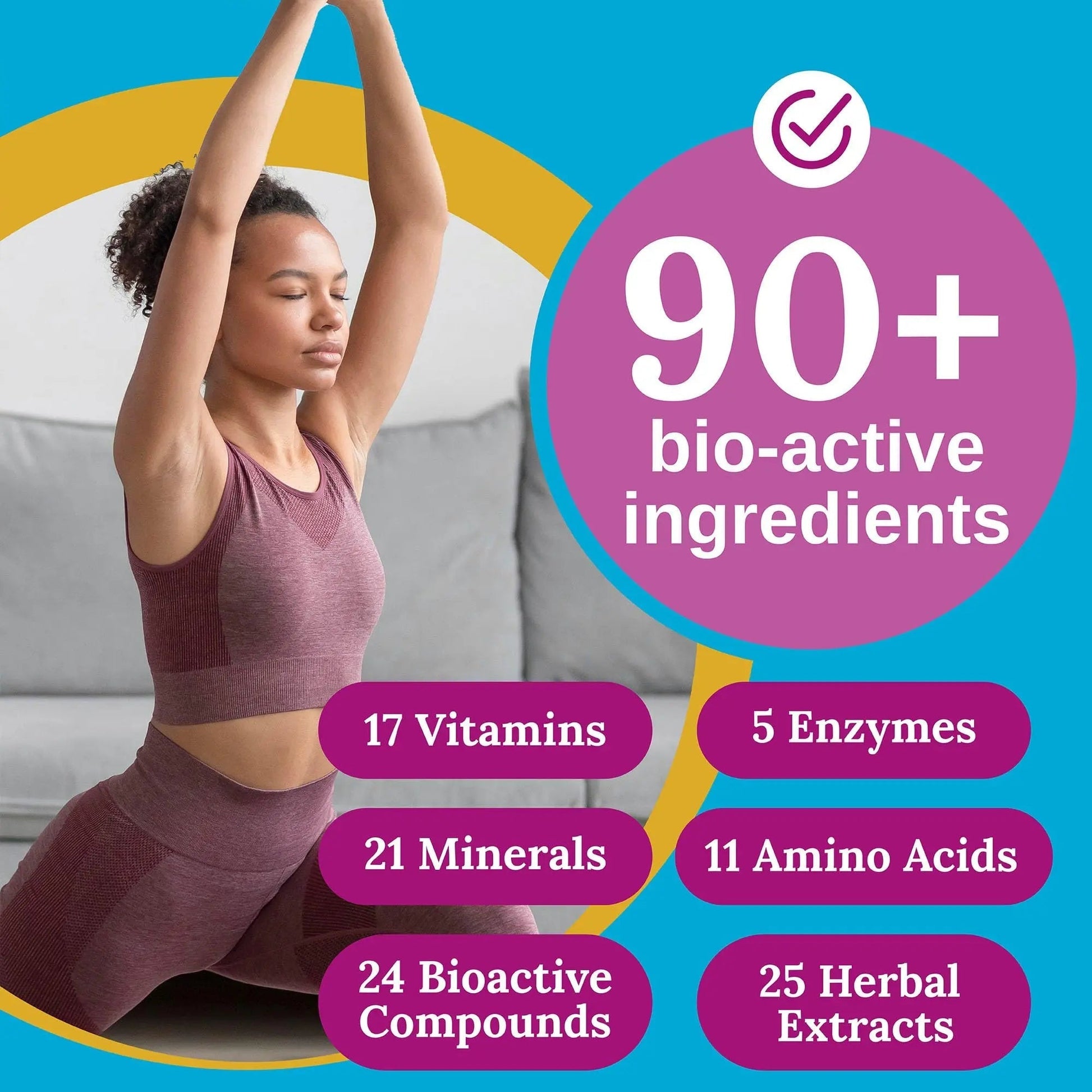 Xtendlife Total Balance Women's Premium Extra Strength Daily Multivitamin & Mineral - 90+ Nutrients for Complete Immune Xtendlife buy supplements canada