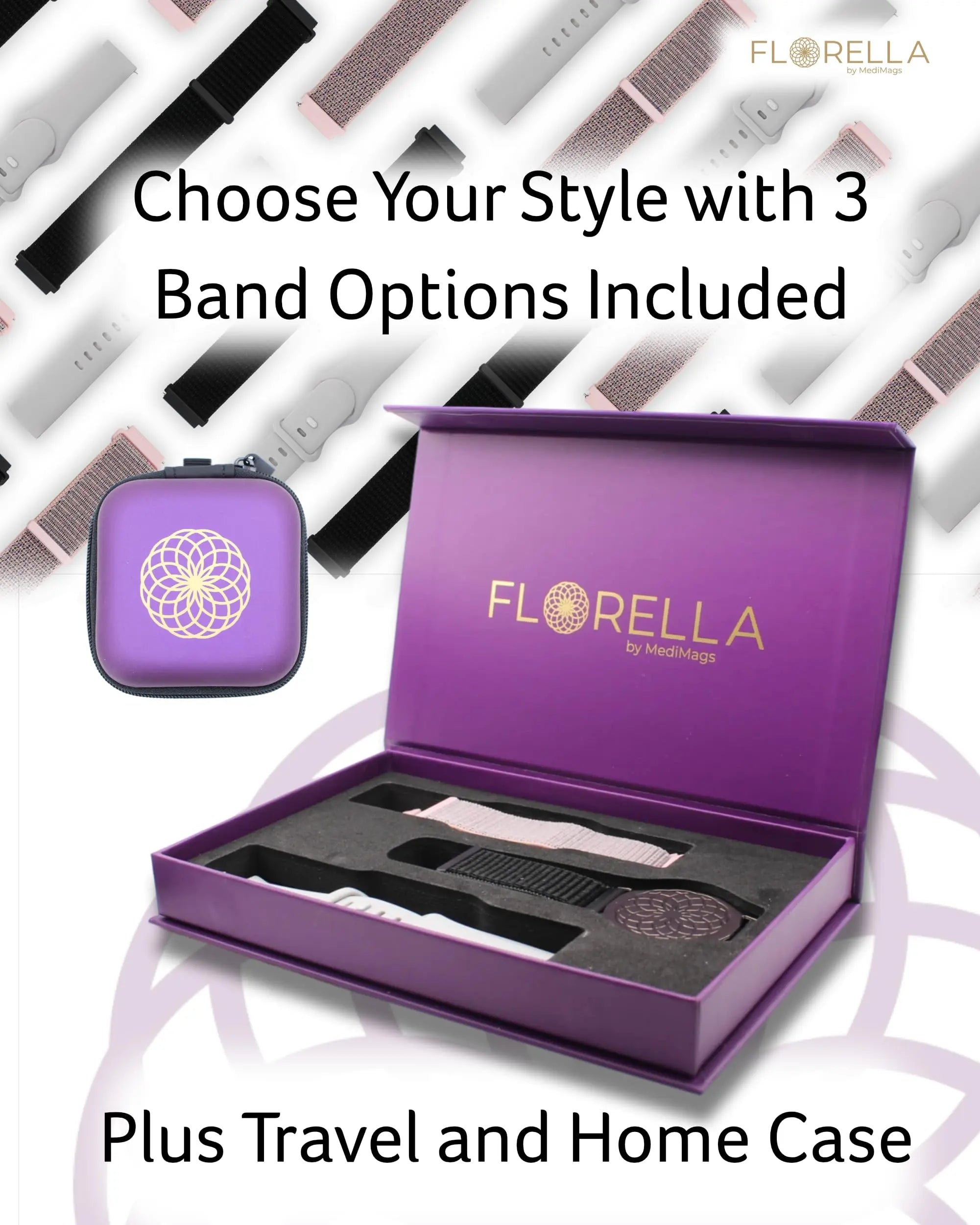 MediMags Period Pain Relief Device - Clinically Proven, All Natural Relief for A Life On The Go - The Florella Therapeutic Device Helps Alleviate The Pain from Menstrual Cramps. Florella buy supplements canada