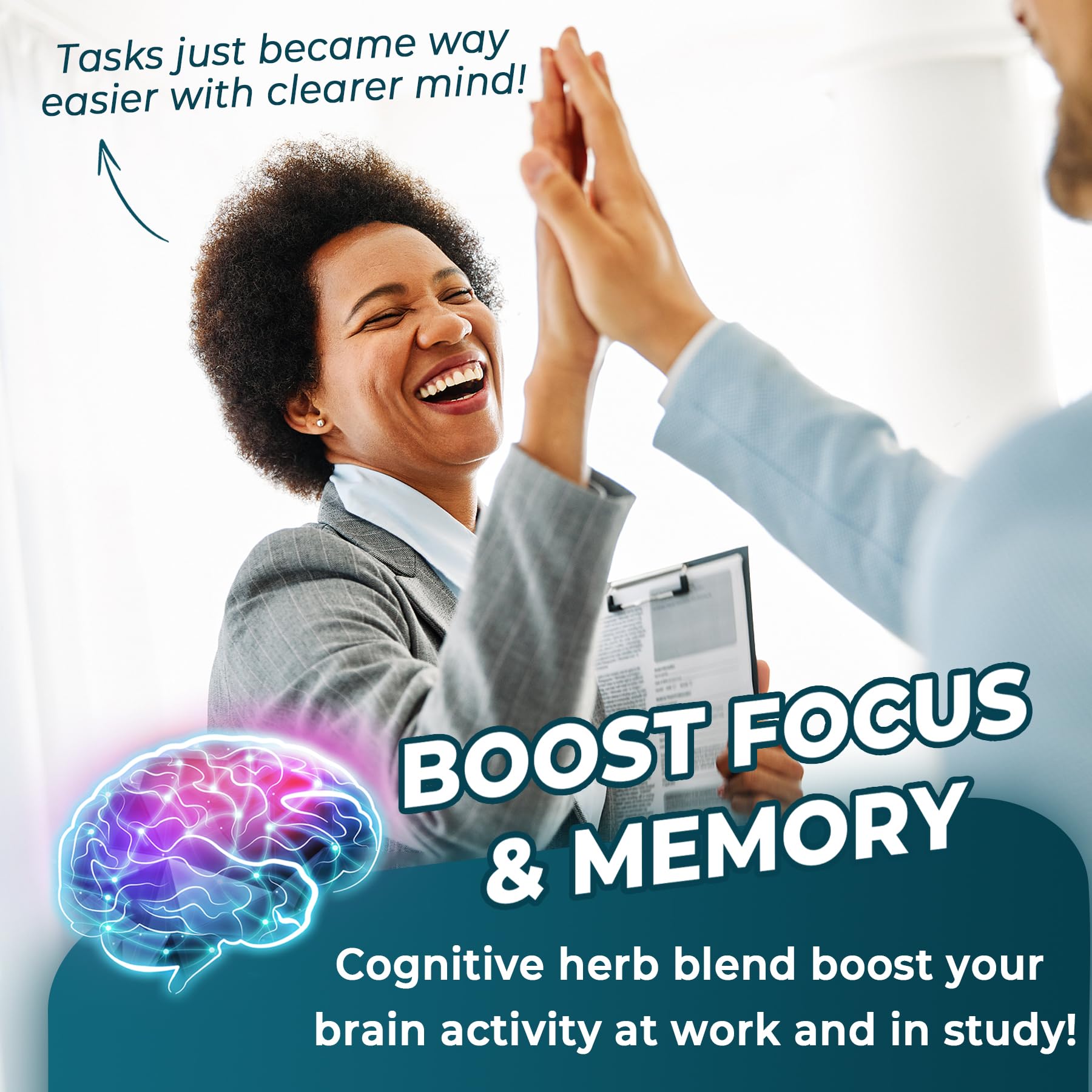 11-IN-1 Brain Supplement for Memory and Focus with L-Tyrosine L-Theanine, Methylated B12 & B6, Lion's Mane Mushroom, Ginkgo Biloba, Bacopa Monnieri, Choline for Focus, Nootropic, Energy, 2Packs NEVISS buy supplements canada
