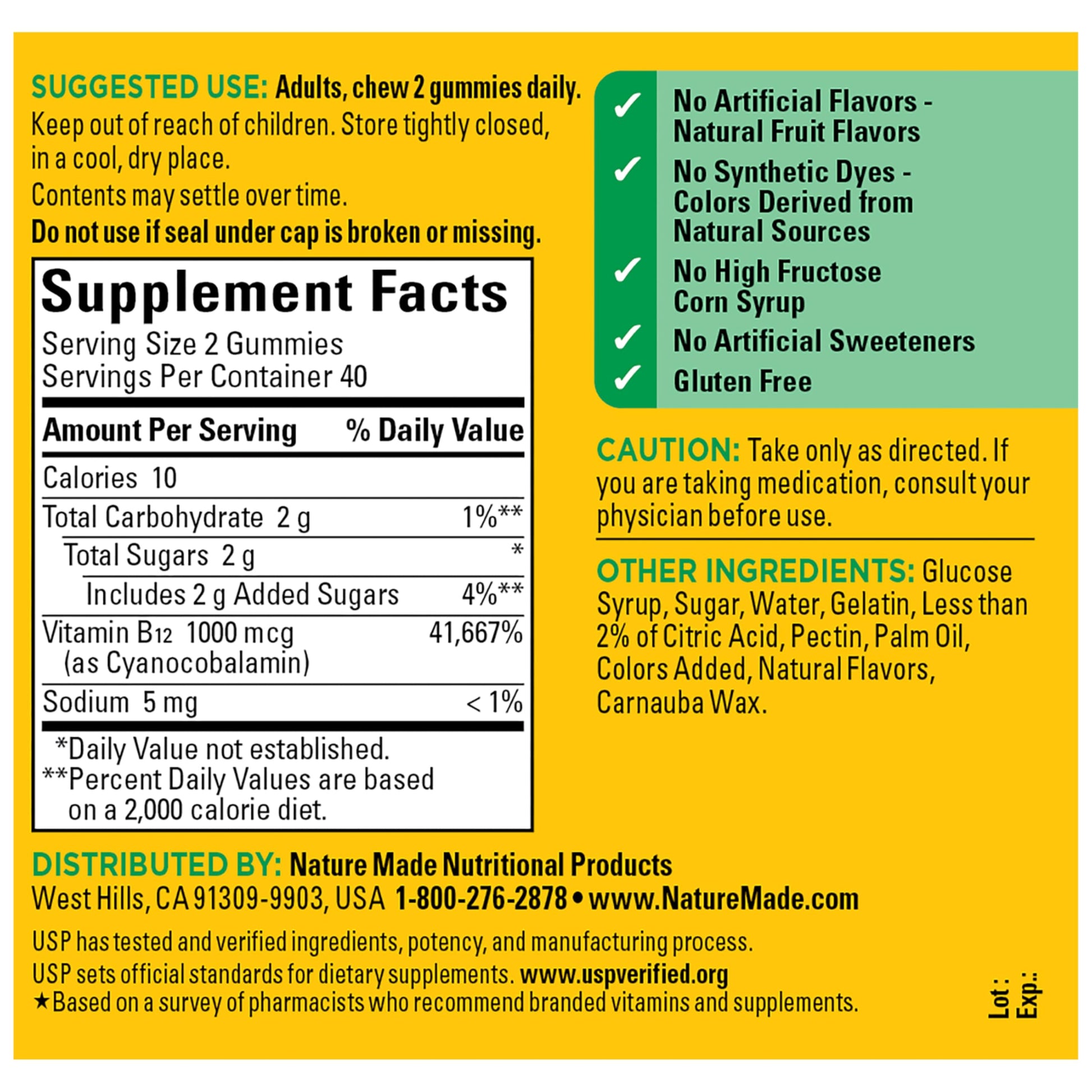 Nature Made Vitamin B12 Gummies 1000 mcg per serving, Dietary Supplement for Energy Metabolism Support, B12 Vitamins Nature Made buy supplements canada