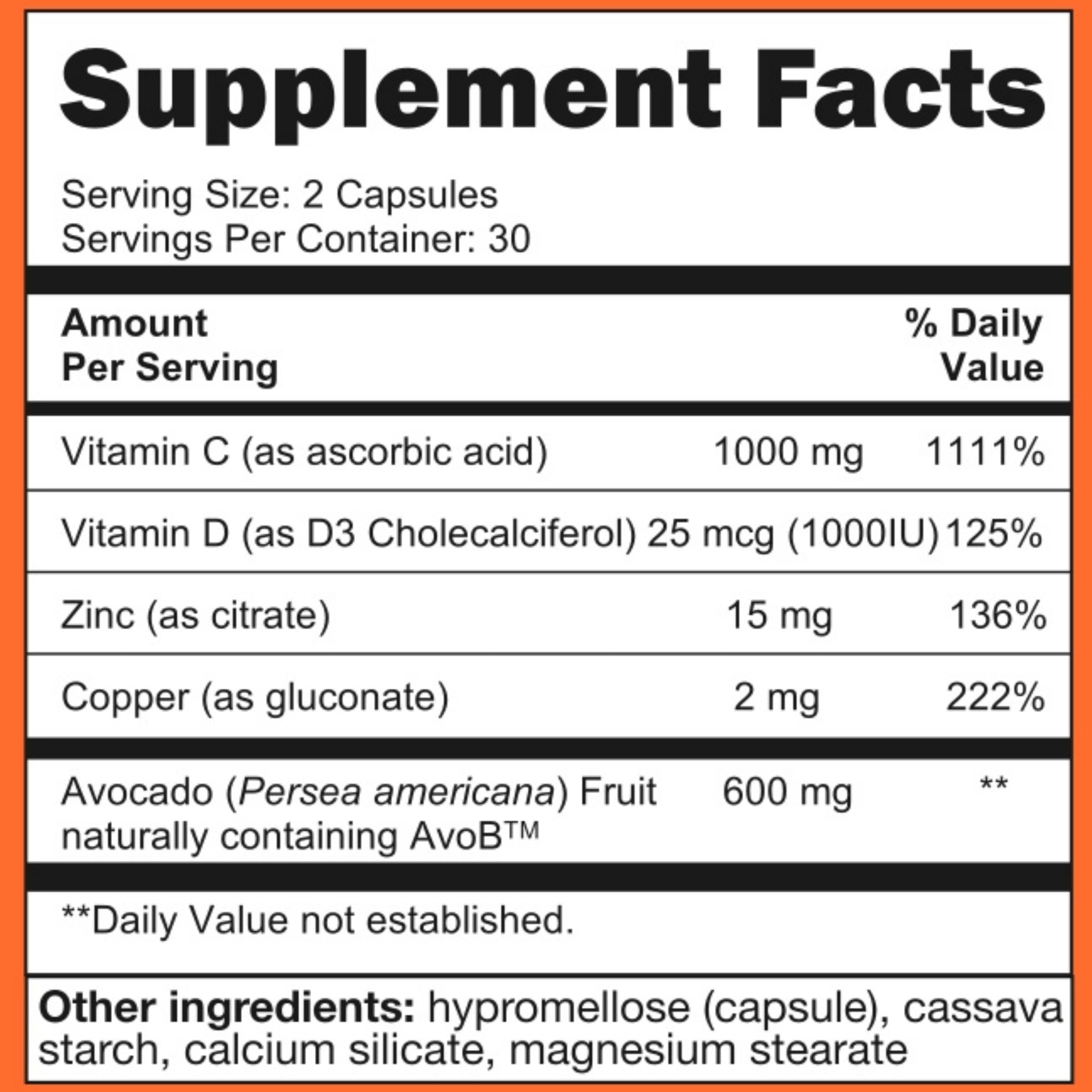 Metavo Immune Health - Natural Immune Support Supplement, Essential Zinc Supplements for Men & Women Enriched with Vitamin C, D & Copper, 60 Vegan Capsules, 30 Servings Metavo buy supplements canada