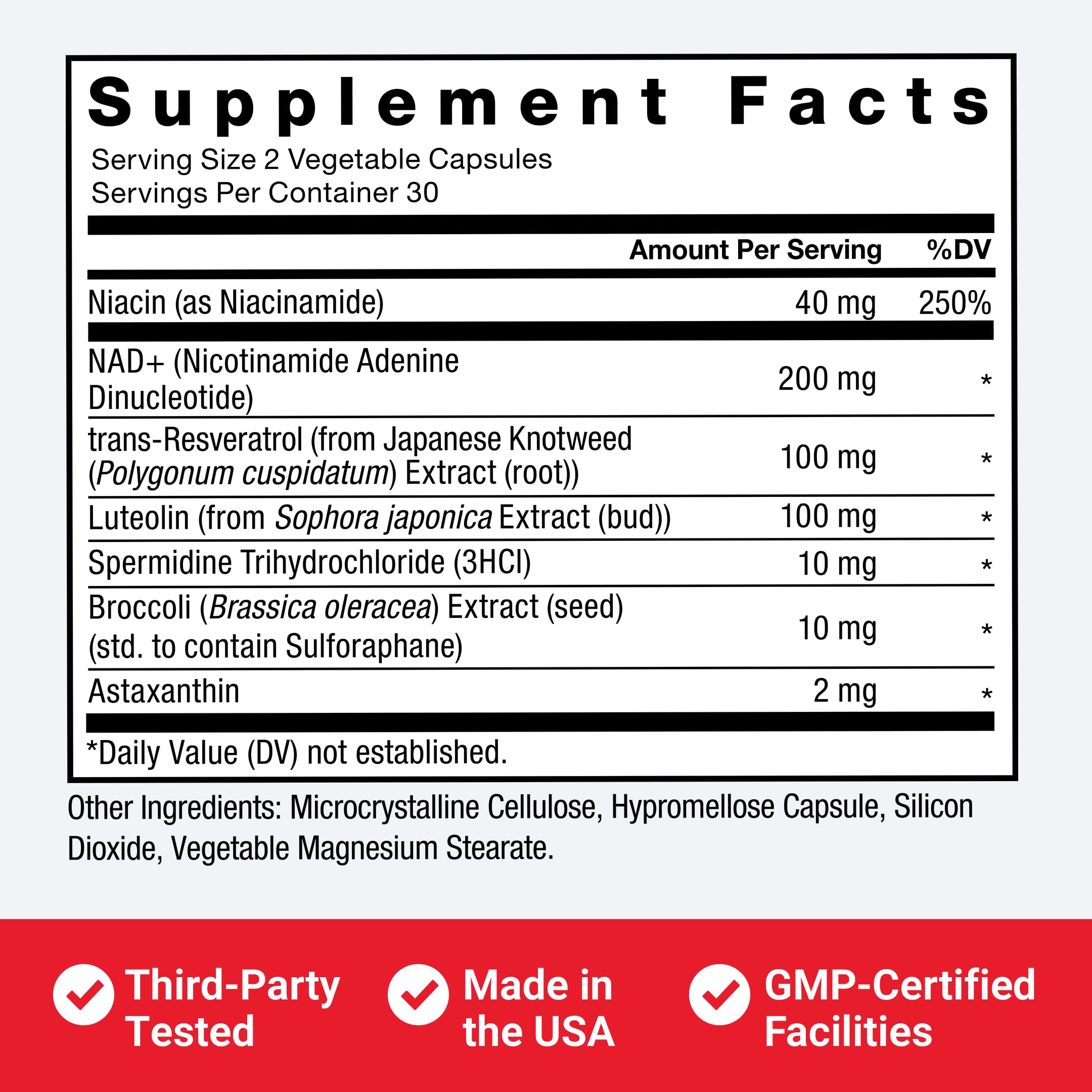 FORCE FACTOR NAD+ (NMN or Nicotinamide Riboside Alternative) with Resveratrol, Astaxanthin, Spermidine & Luteolin Complex, NAD to Support Cellular Health & Healthy Aging, 60 Capsules Force Factor buy supplements canada