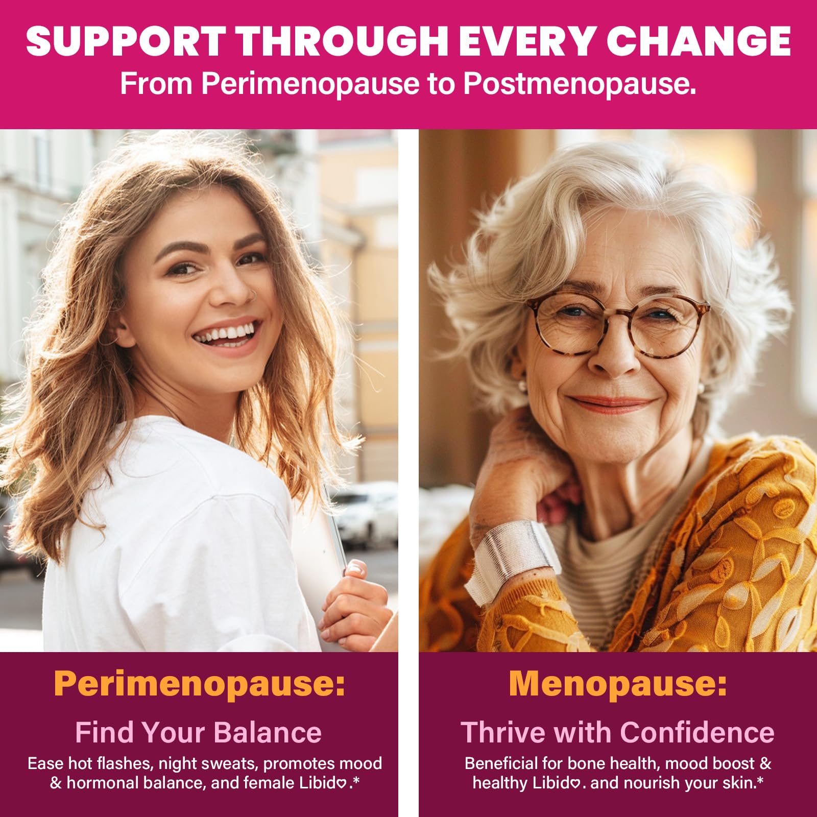 Menopause Supplements for Women, 10-in-1 Hormone Balance for Women, with Red Clover, Korean Ginseng, Shatavari - Menopause & Libisoothe Powder for Desire, Hot Flashes, Night Sweats & Mood - 5.3 Oz Xandori buy supplements canada