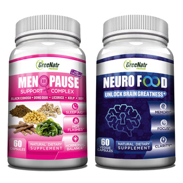 GreeNatr Brain Supplement with B12 Vitamin for Enhanced Memory, Energy, Focus, and Clarity GreeNatr buy supplements canada