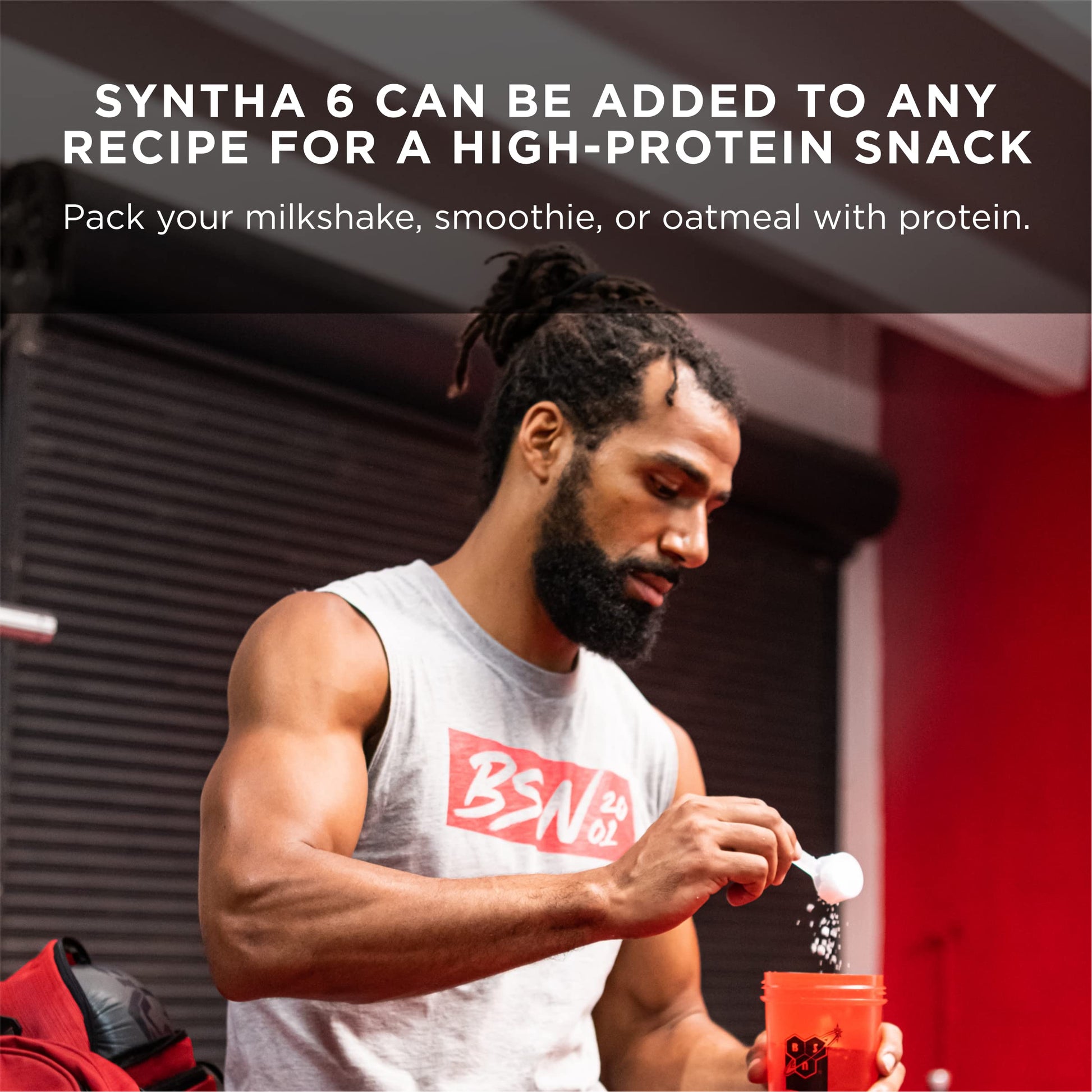 BSN SYNTHA-6 Whey Protein Powder, Strawberry Protein Powder with Micellar Casein BSN buy supplements canada