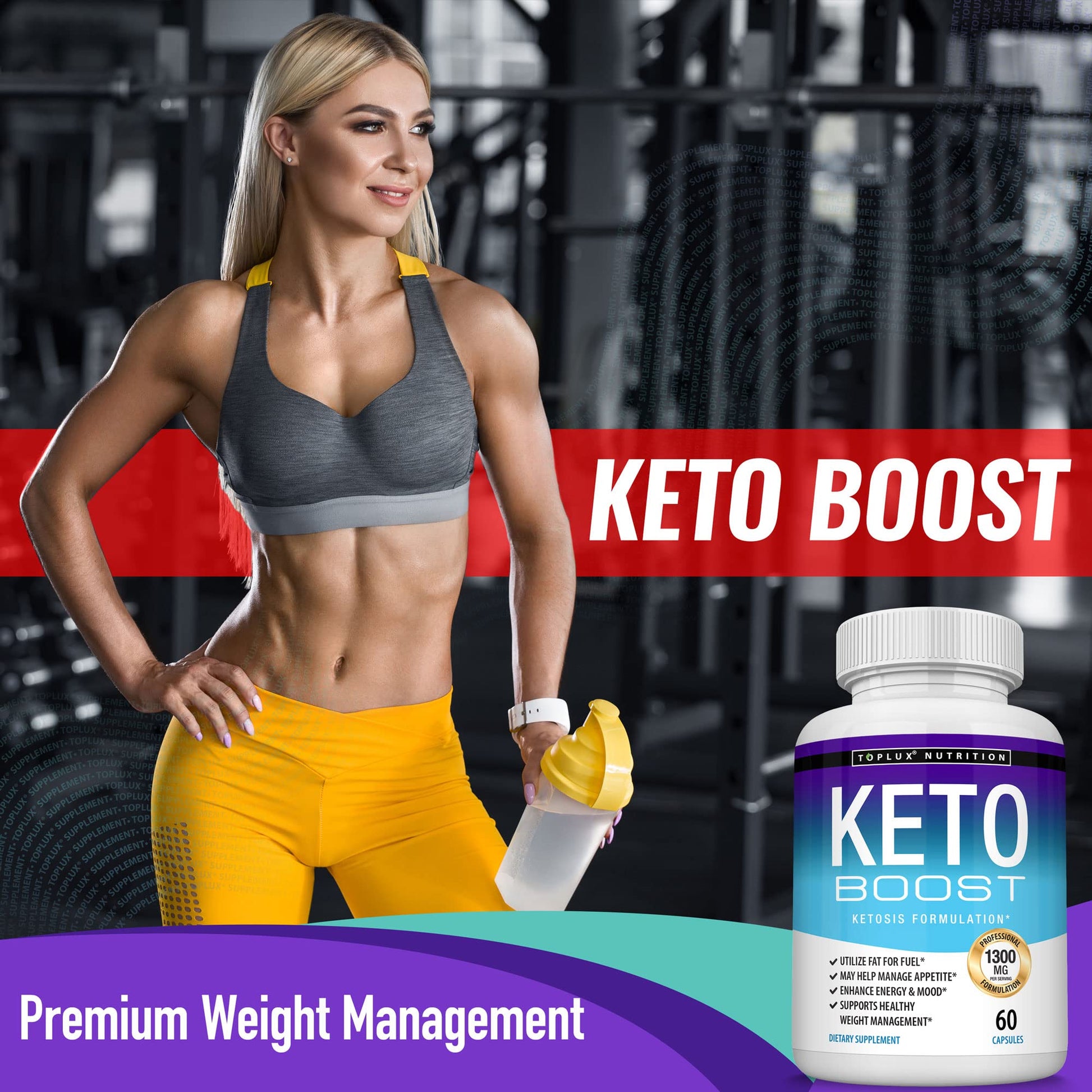 Keto Boost Diet Pills Ketosis Supplement - Natural Exogenous Keto Formula Support Energy Toplux buy supplements canada