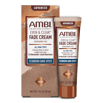 Ambi Even & Clear Advanced Fade Cream, Hydroquinone-free, Hyperpigmentation Treatment, Stubborn Dark Spot Corrector, Results In As Little As 2-3 Weeks Ambi buy supplements canada