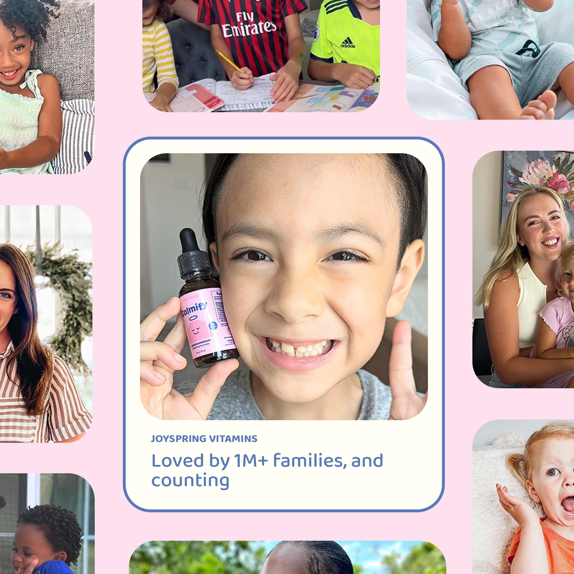 JoySpring Calmify Magnesium Glycinate for Kids | Liquid Magnesium with L-Theanine Supplement | Chamomile Extract & Passion Flower Extract JoySpring buy supplements canada