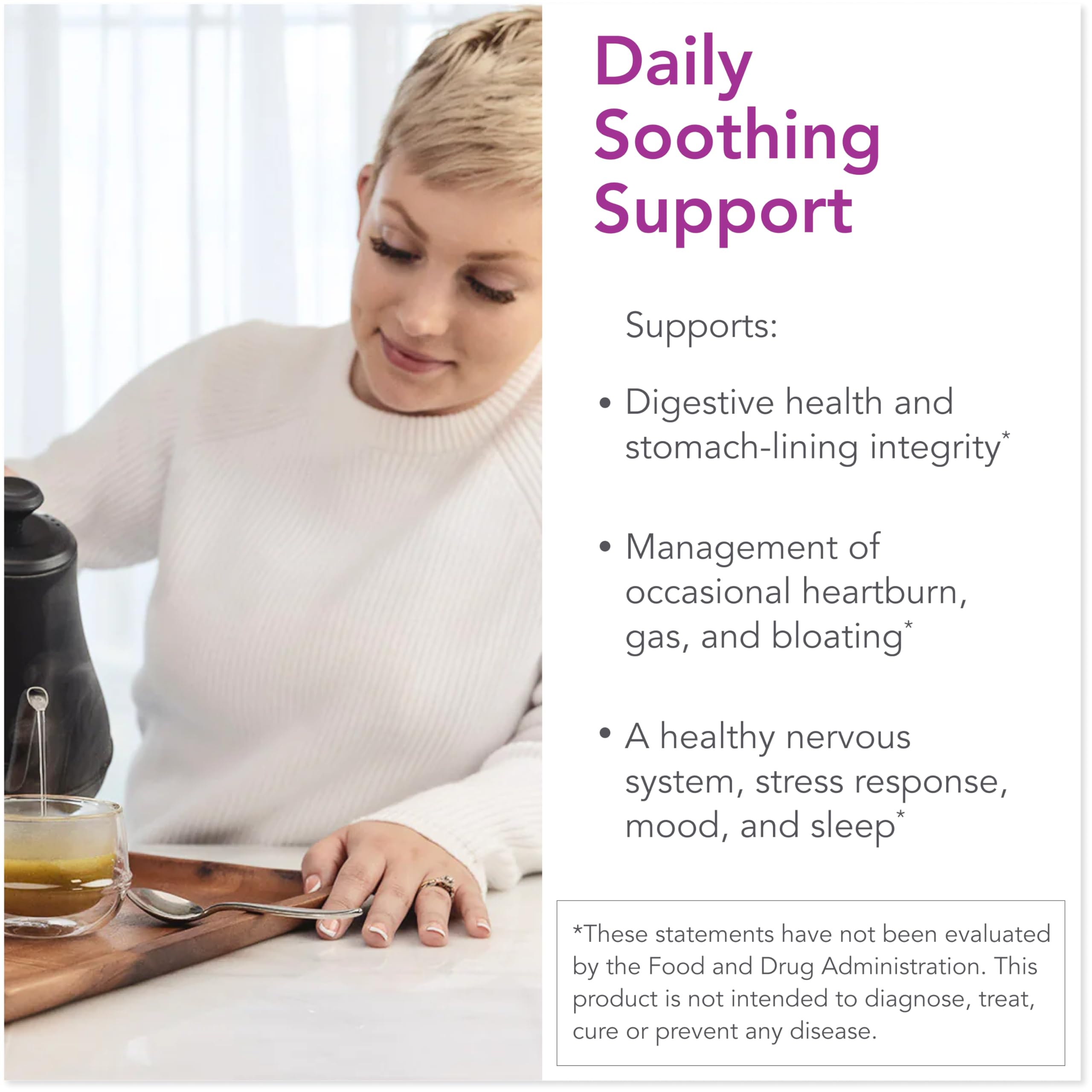 Bio-Botanical Research Biocidin Drink Mix - GI InnerCalm - Support Digestive Health, GI Detox, Healthy Mood & Sense of Relaxation - Soothing Formula with Glycine & No Glutamine (30 Stick Packs) Bio-Botanical Research buy supplements canada