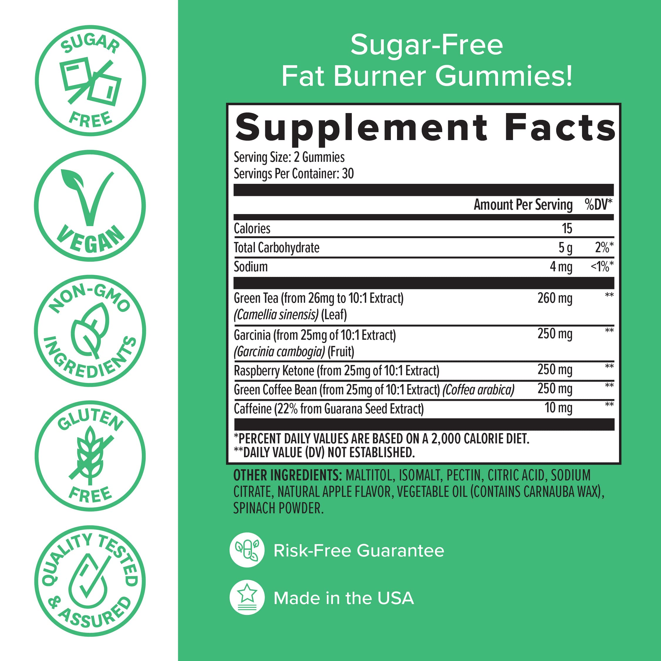 Zenwise Health Fat Burner Gummies - Appetite Suppressant for Weight Loss with Green healthsupps.co.uk buy supplements canada