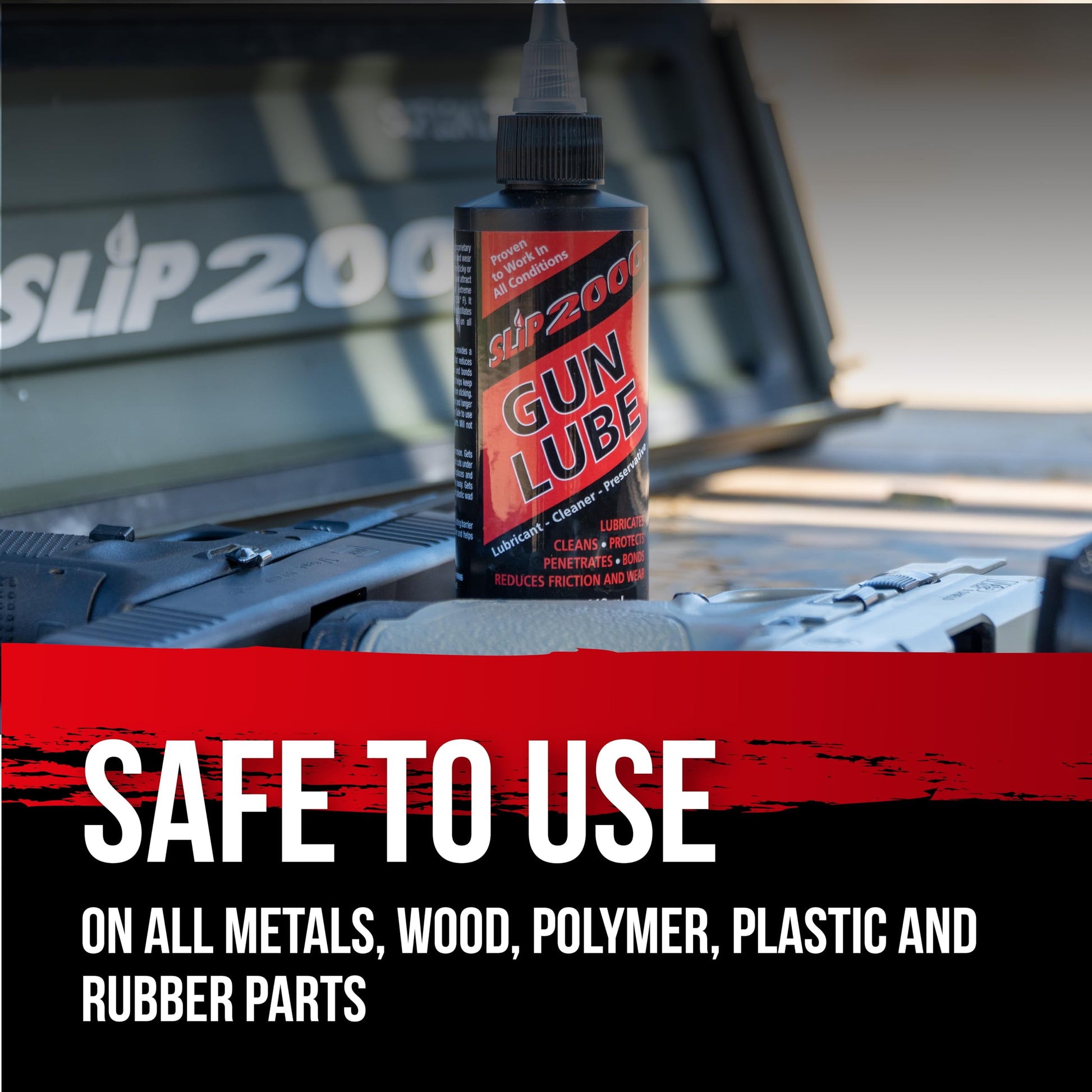 Slip 2000 Gun Lube, 100% Pure Synthetic CLP, Performs in All Conditions, Gun Lubricants for Peak Performance, Reduces Heat, Eliminates Excessive Wear, Shotguns, Rifles and Pistols, 4-Ounce Pump Slip2000 buy supplements canada