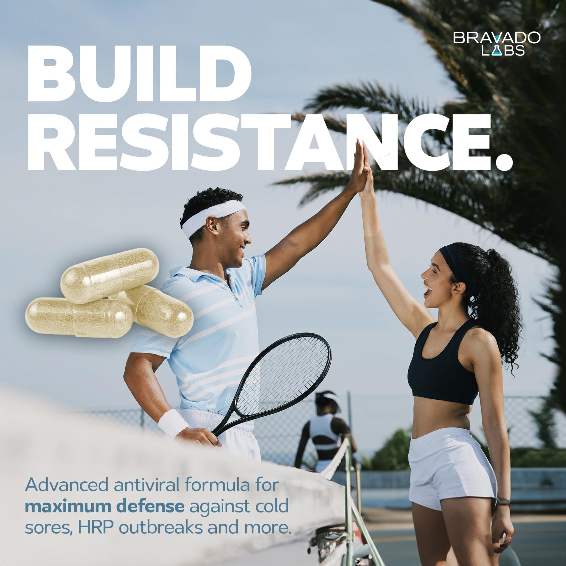 Bravado Labs L-Lysine 250mg Capsules – Immune & Cold Sore Support – Vegan, Non-GMO, Allergen-Free, 3rd-Party Tested Bravado Labs buy supplements canada