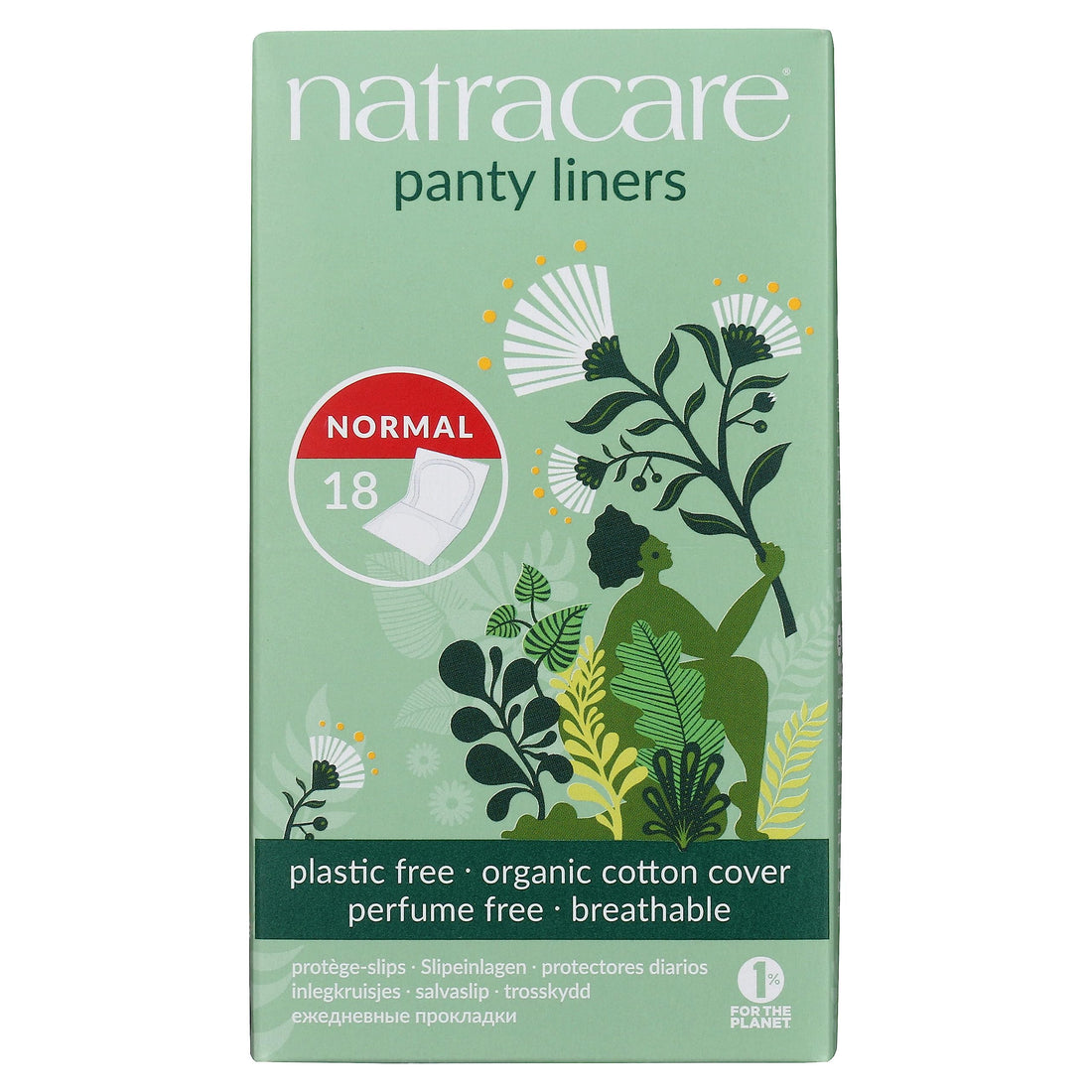 Organic & Natural Panty Liners,Normal Natracare 18 Liners Box NATRACARE buy supplements canada