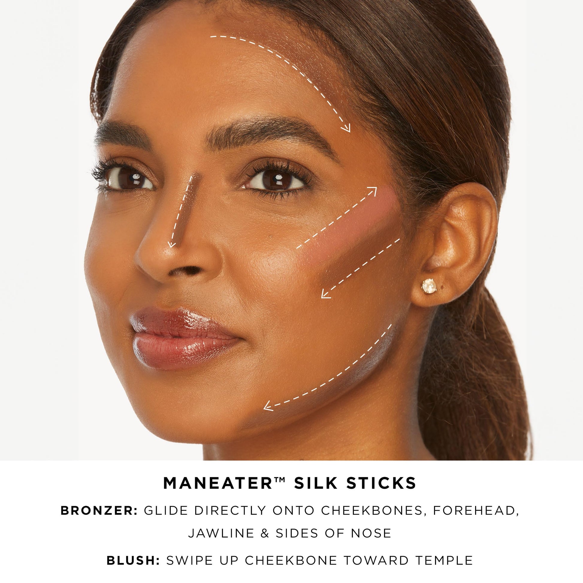 tarte maneater silk stick bronzer – Buildable Lightweight Cream Bronzer, Natural Matte Finish, Vegan & Cruelty-Free, full size, nocturnal tarte buy supplements canada