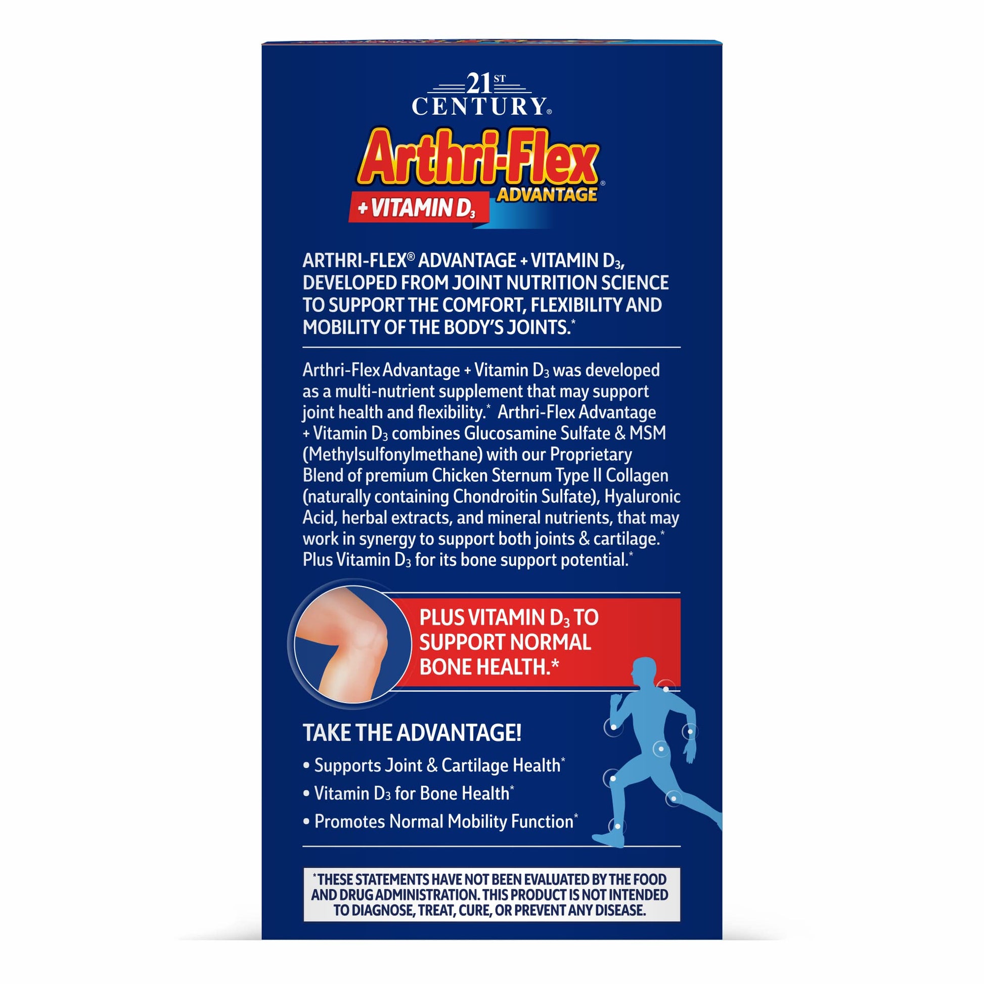 21st Century Arthri-Flex Advantage® + Vitamin D3, 120 Coated Tablets 21st Century buy supplements canada