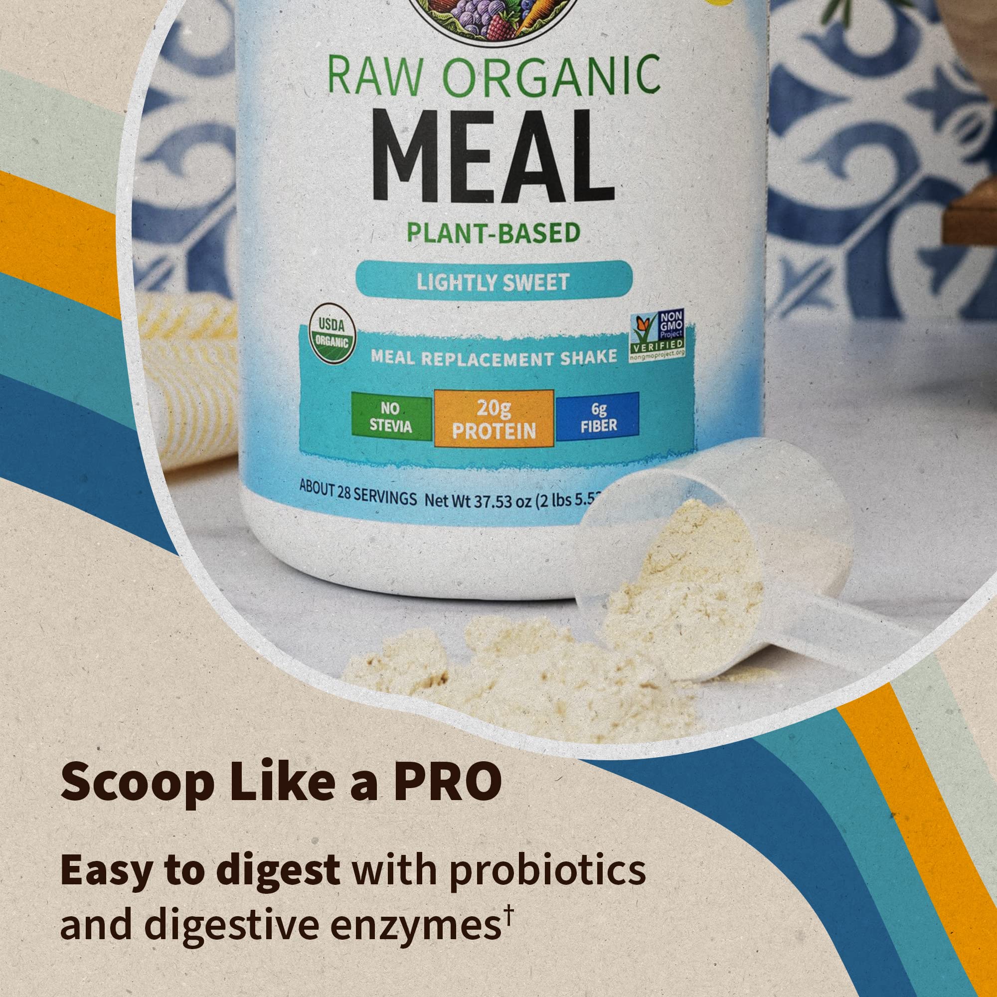 Garden of Life Vegan Protein Powder - Raw Organic Meal Replacement Shakes Garden of Life buy supplements canada