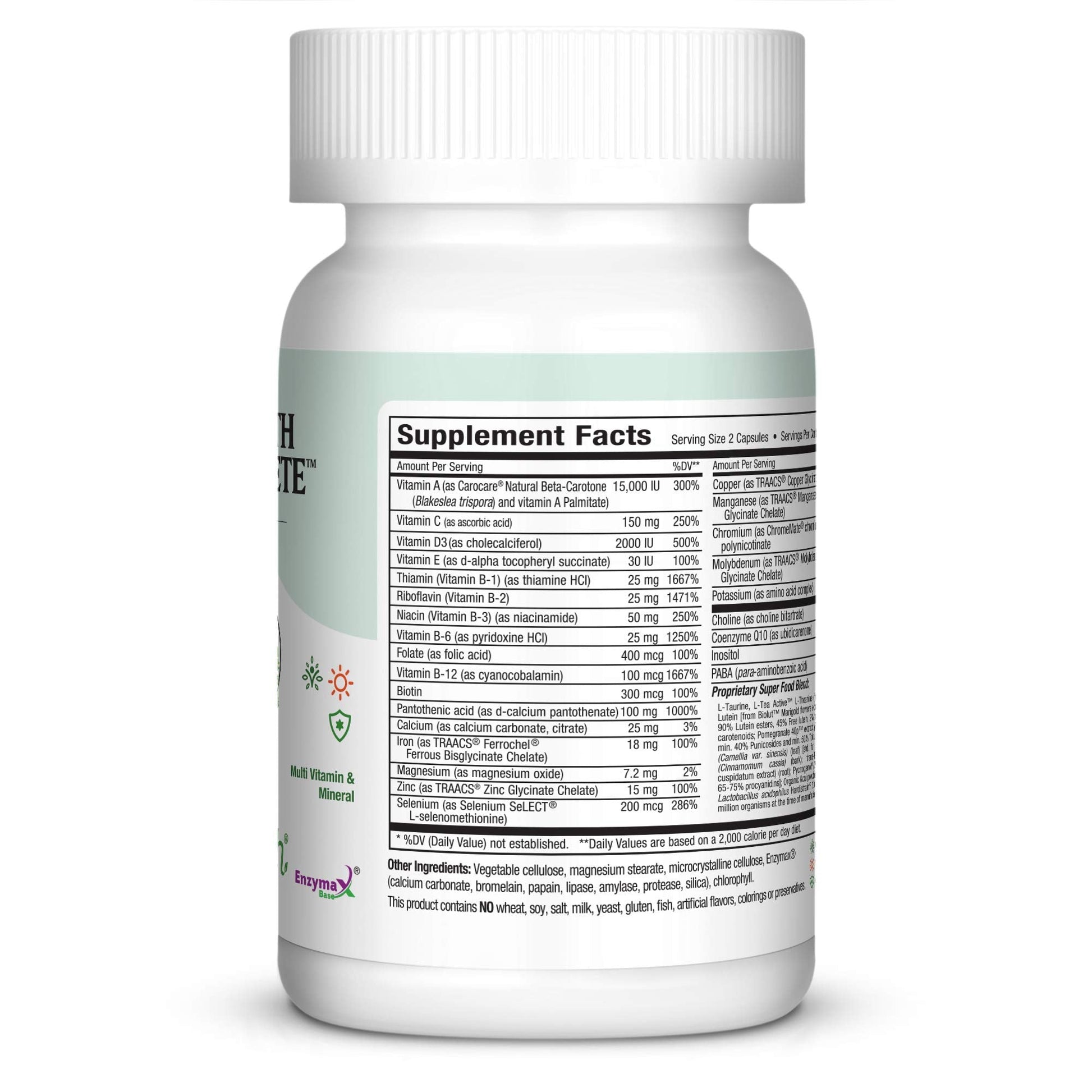 Maxi Health Multivitamin for Women & Men – Vitamin and Mineral Supplements for Energy and Wellness Support – Kosher Vitamins and Minerals Supplement – 60 Multivitamin Capsules Maxi Health buy supplements canada