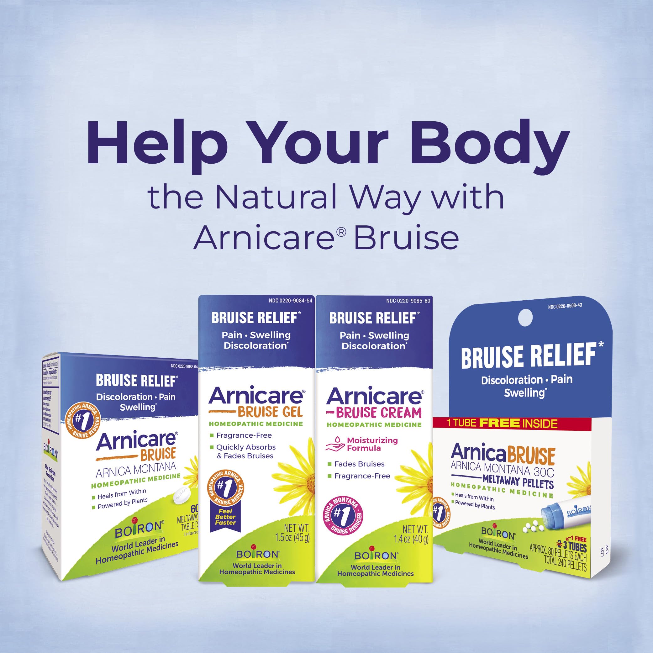 Boiron Arnicare Gel for Joint Pain, Muscle Pain, Swelling, Soreness, and Stiffness - Non-greasy and Fragrance-Free - 2.6 oz Boiron buy supplements canada